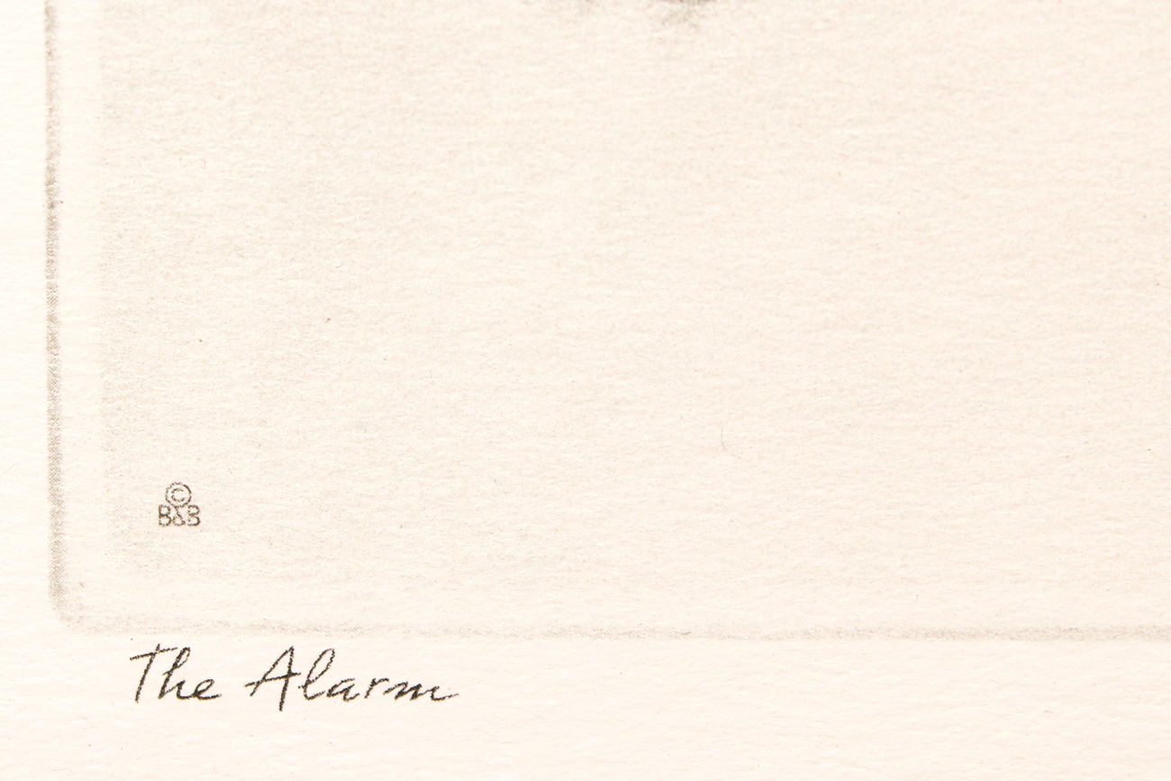 Talio-Crome Reproduction after Reinhold H. Palenske "The Alarm"