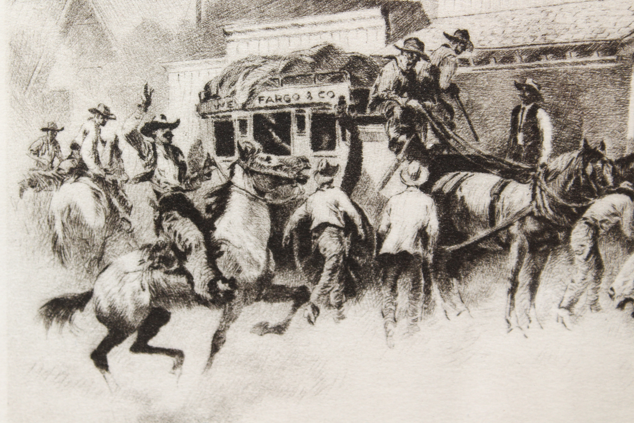 Talio-Crome Reproduction after Reinhold H. Palenske "The Alarm"