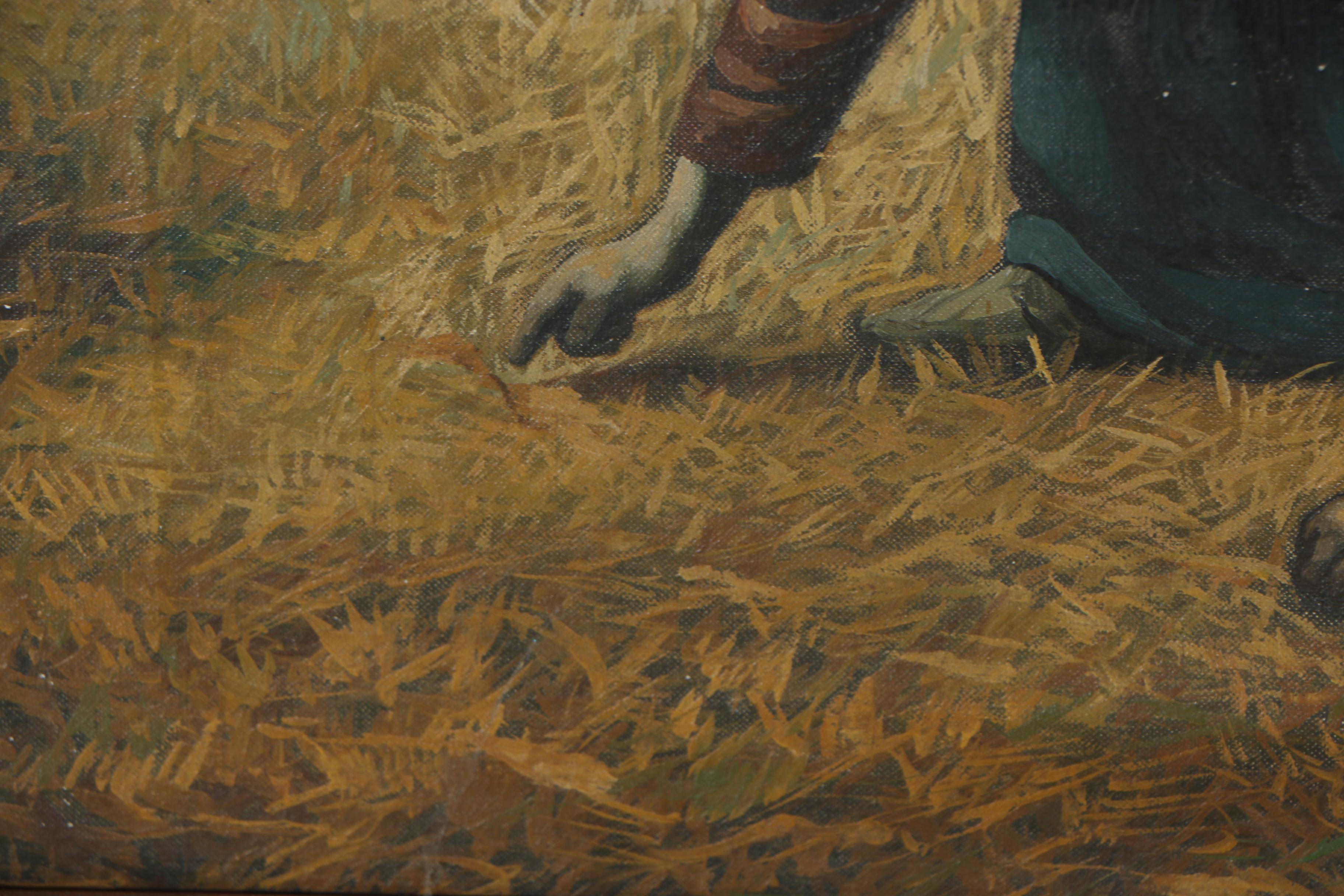 Copy Oil Painting after Jean-François Millet "The Gleaners"