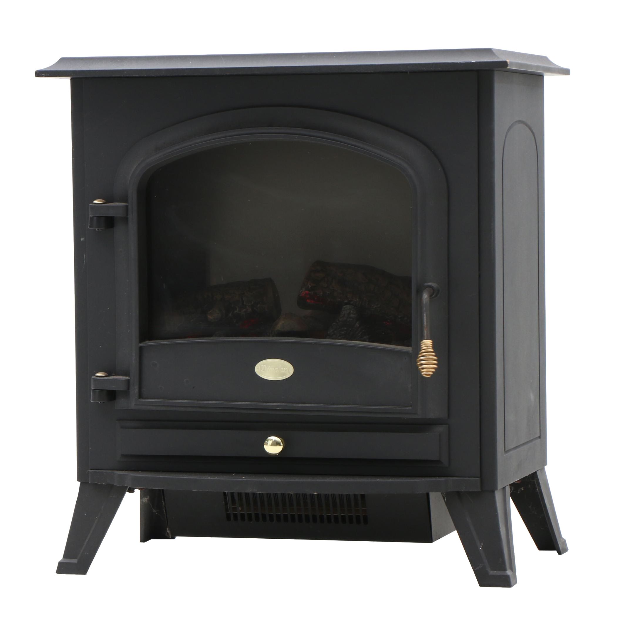 Dimplex Freestanding Electric Stove Heater in Black