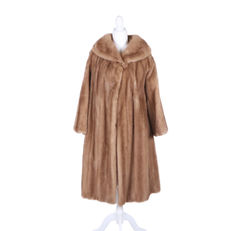 Women's Voziou New York Mink Fur Coat