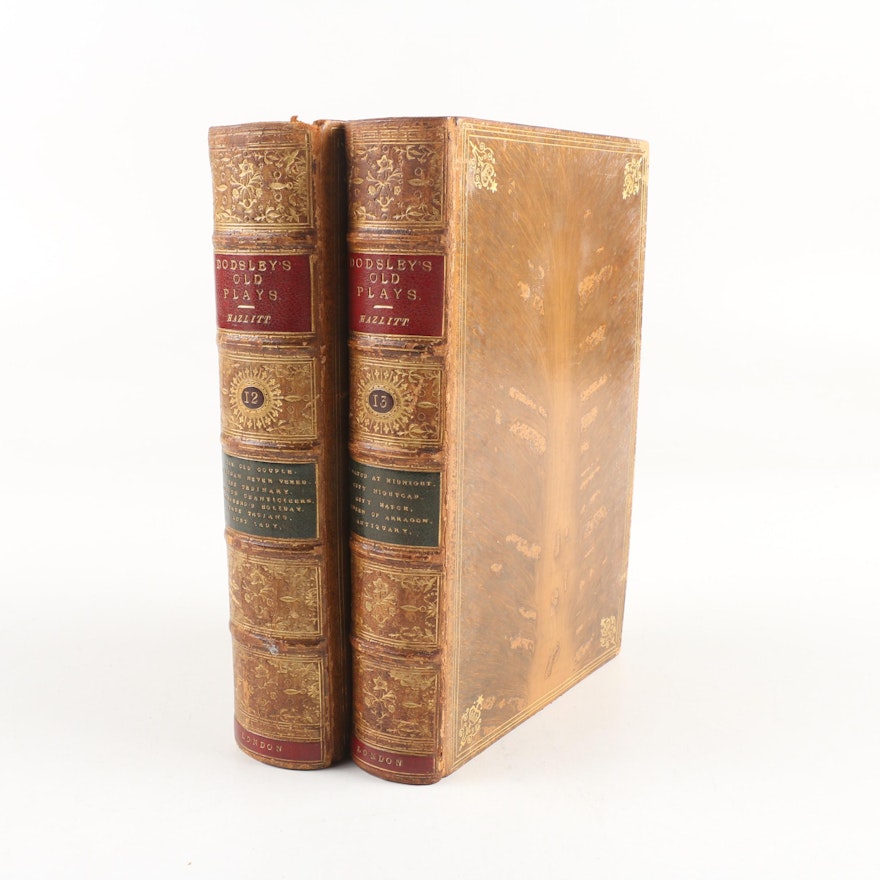 "A Select Collection of Old English Plays" by W. Carew Hazlitt, 1875