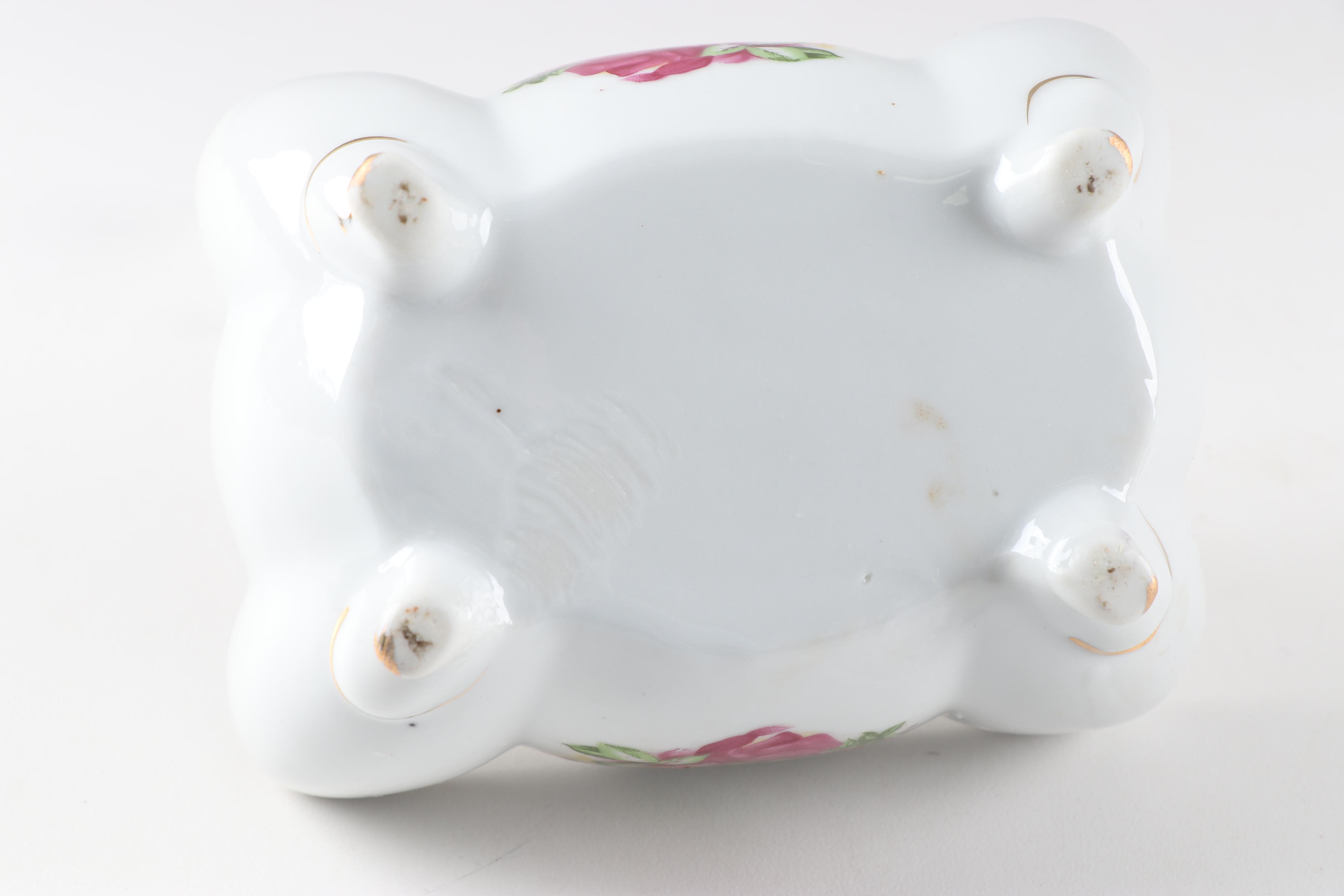 Hand-Painted Porcelain Figurines including Halsey Fifth, Mid/Late 20th Century