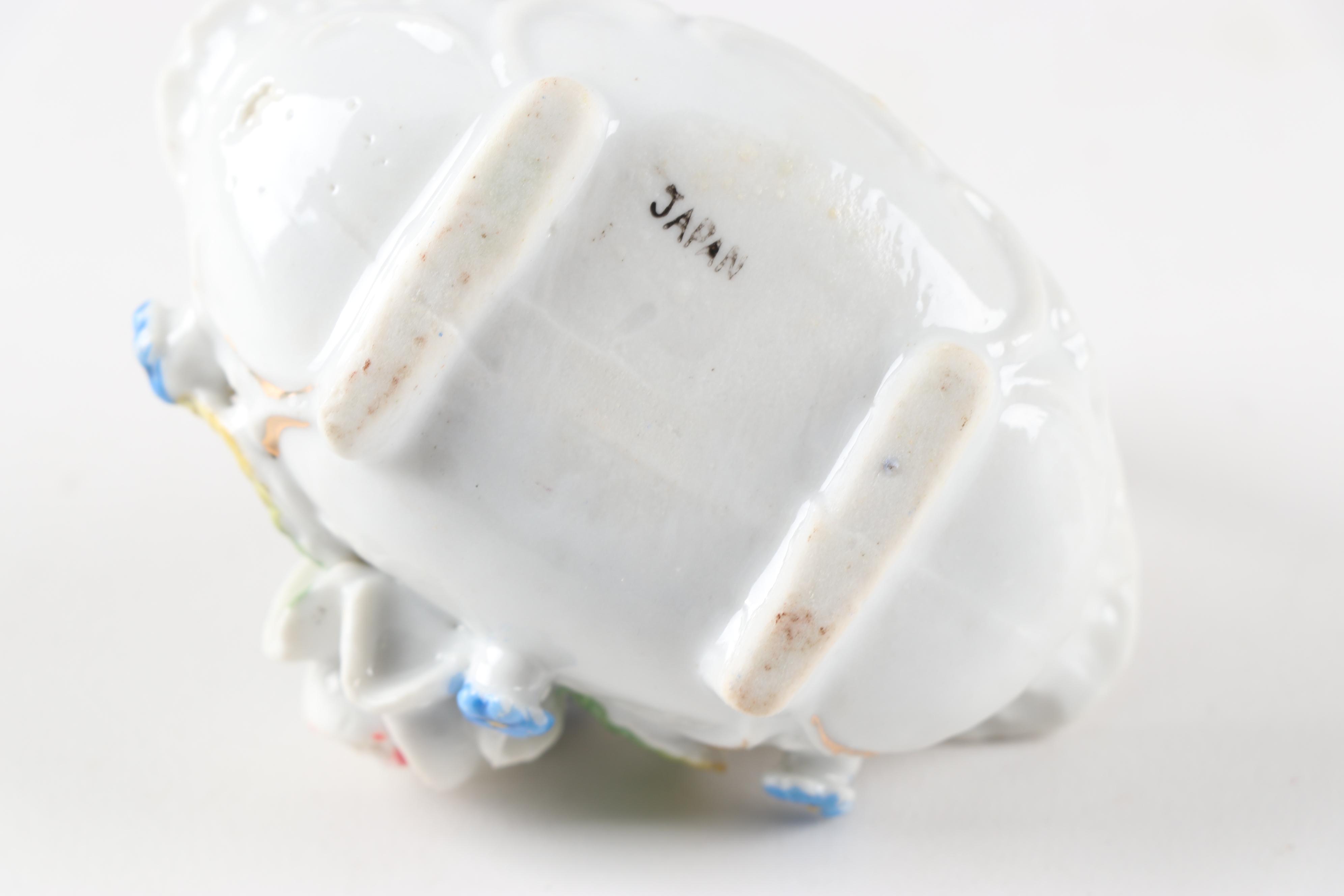 Hand-Painted Porcelain Figurines including Halsey Fifth, Mid/Late 20th Century