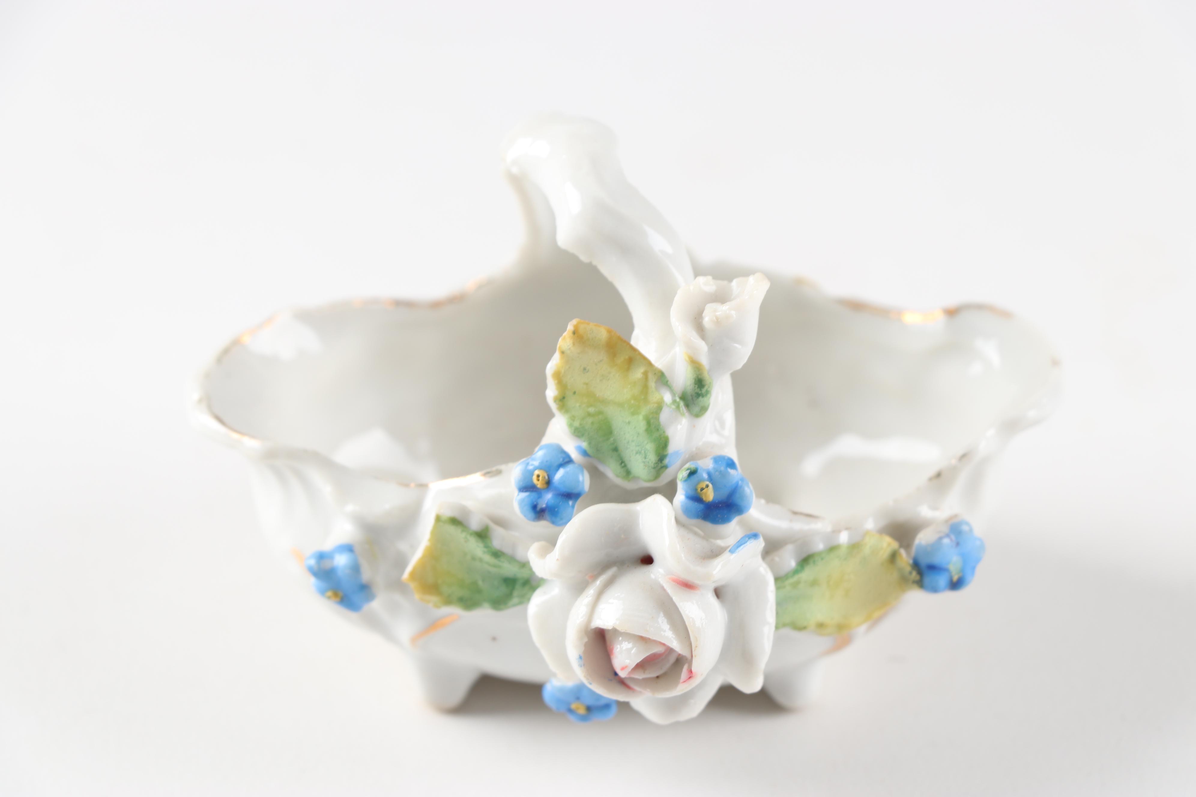 Hand-Painted Porcelain Figurines including Halsey Fifth, Mid/Late 20th Century