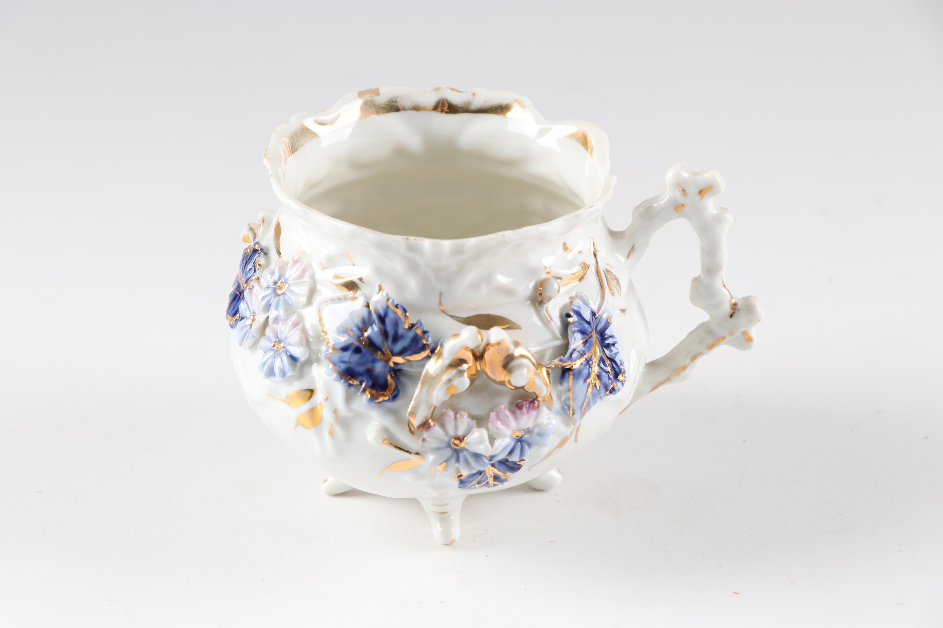 Hand-Painted Porcelain Figurines including Halsey Fifth, Mid/Late 20th Century