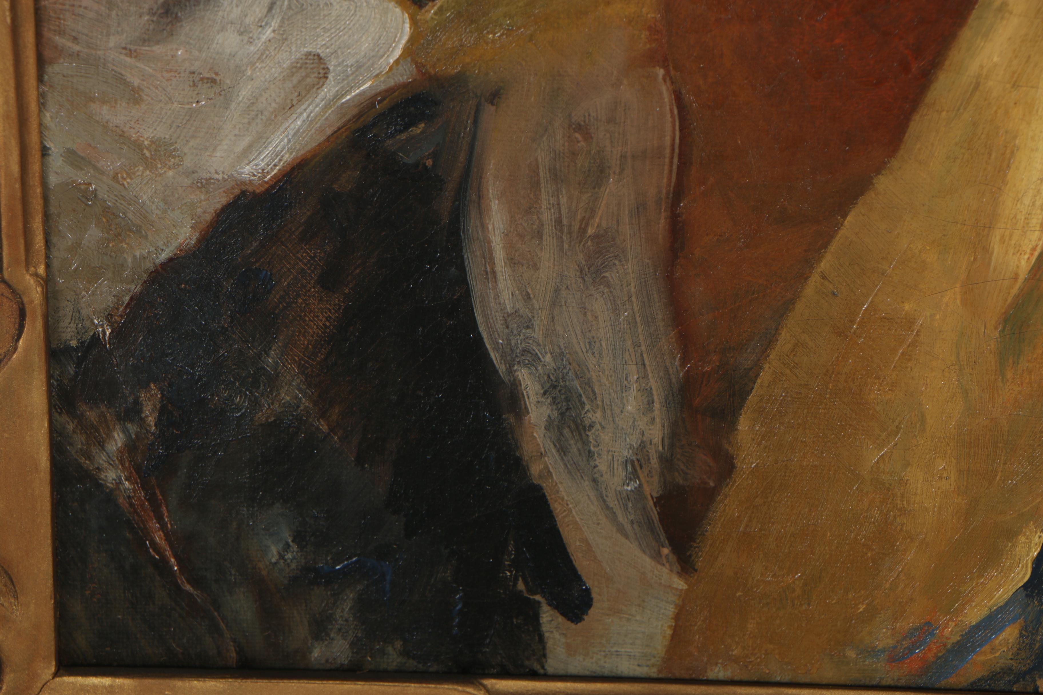 Edith Walters Harper Oil Portrait of a Woman, circa 1920