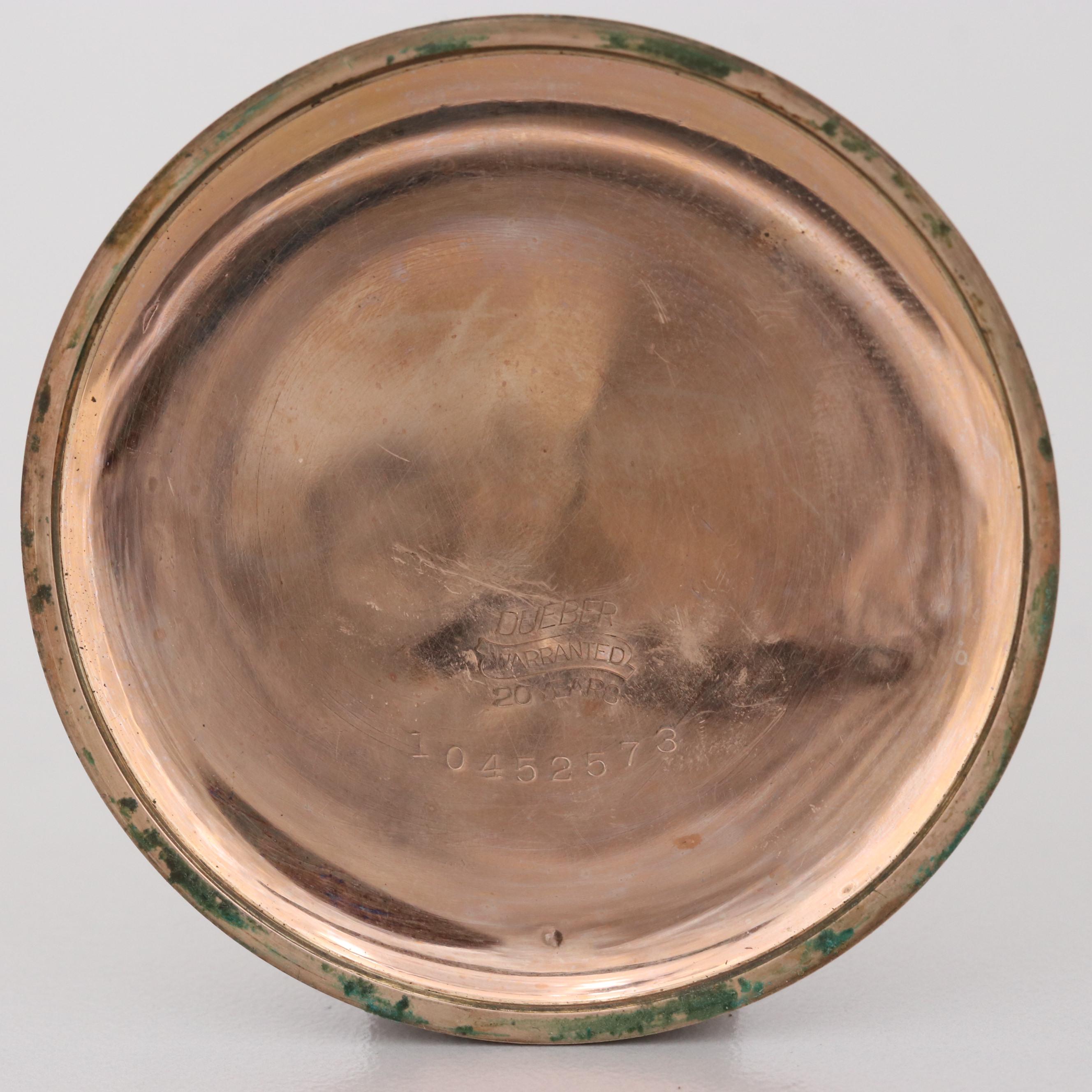 Hampden Gold Filled Pocket Watch, 1915