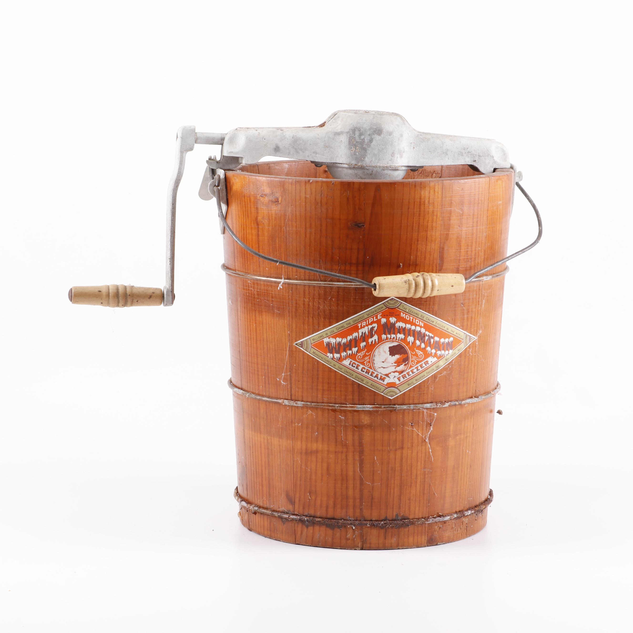 White Mountain Triple Motion Ice Cream Maker