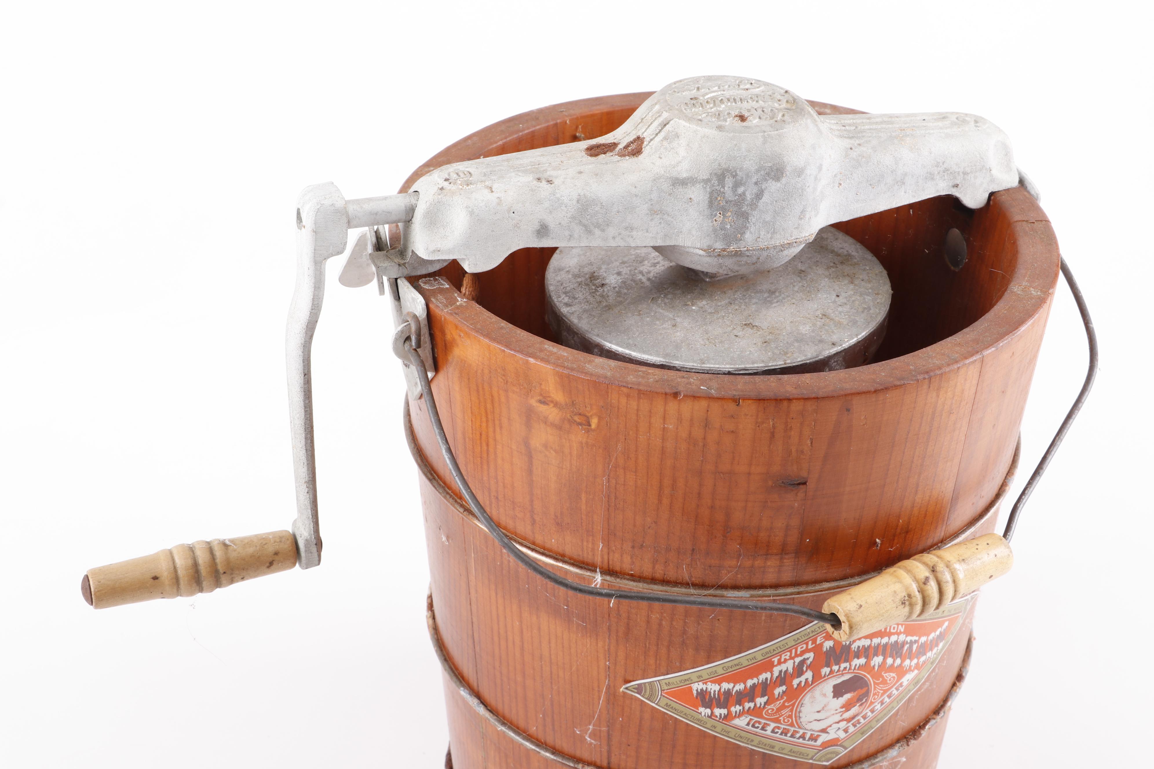 White Mountain Triple Motion Ice Cream Maker