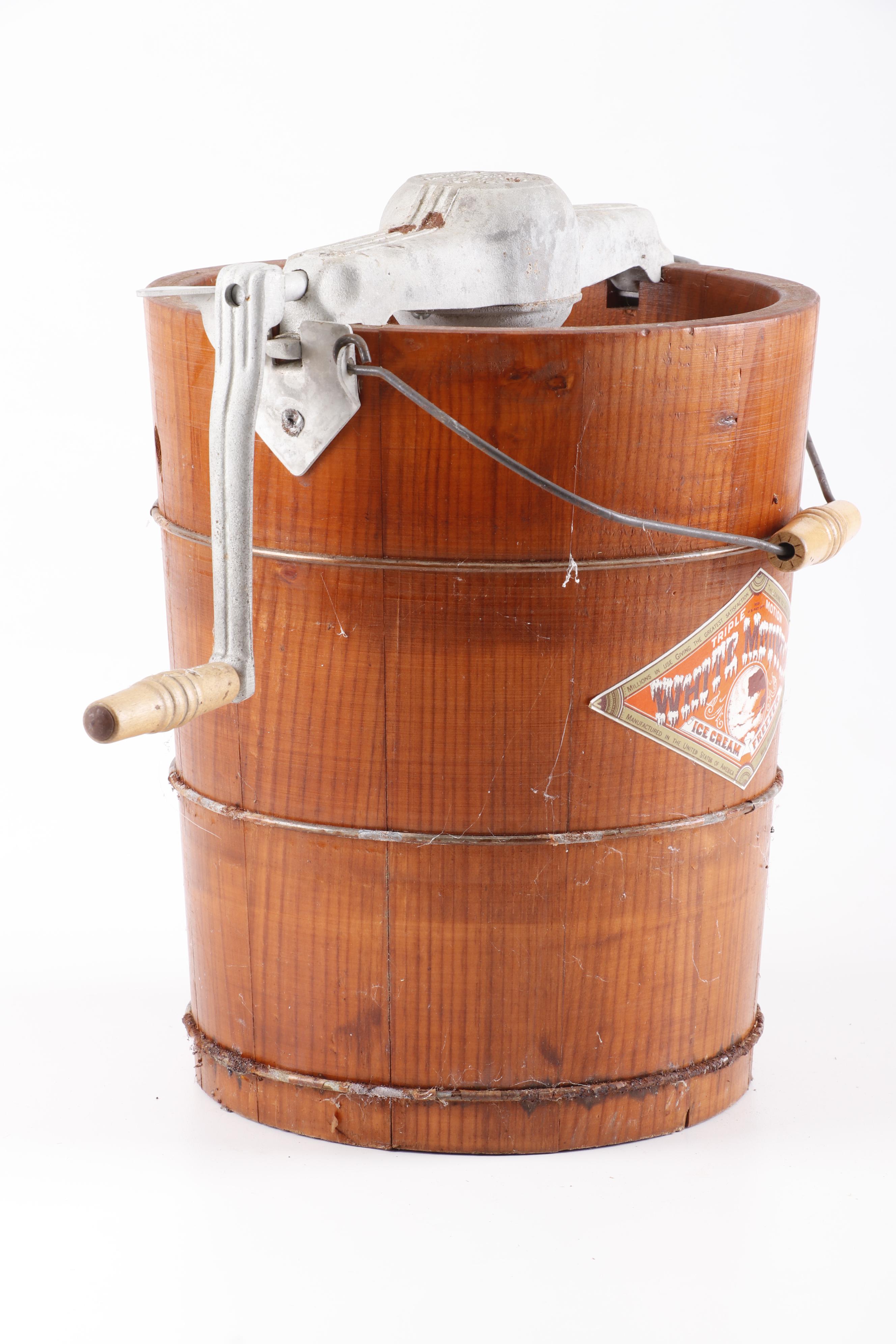 White Mountain Triple Motion Ice Cream Maker