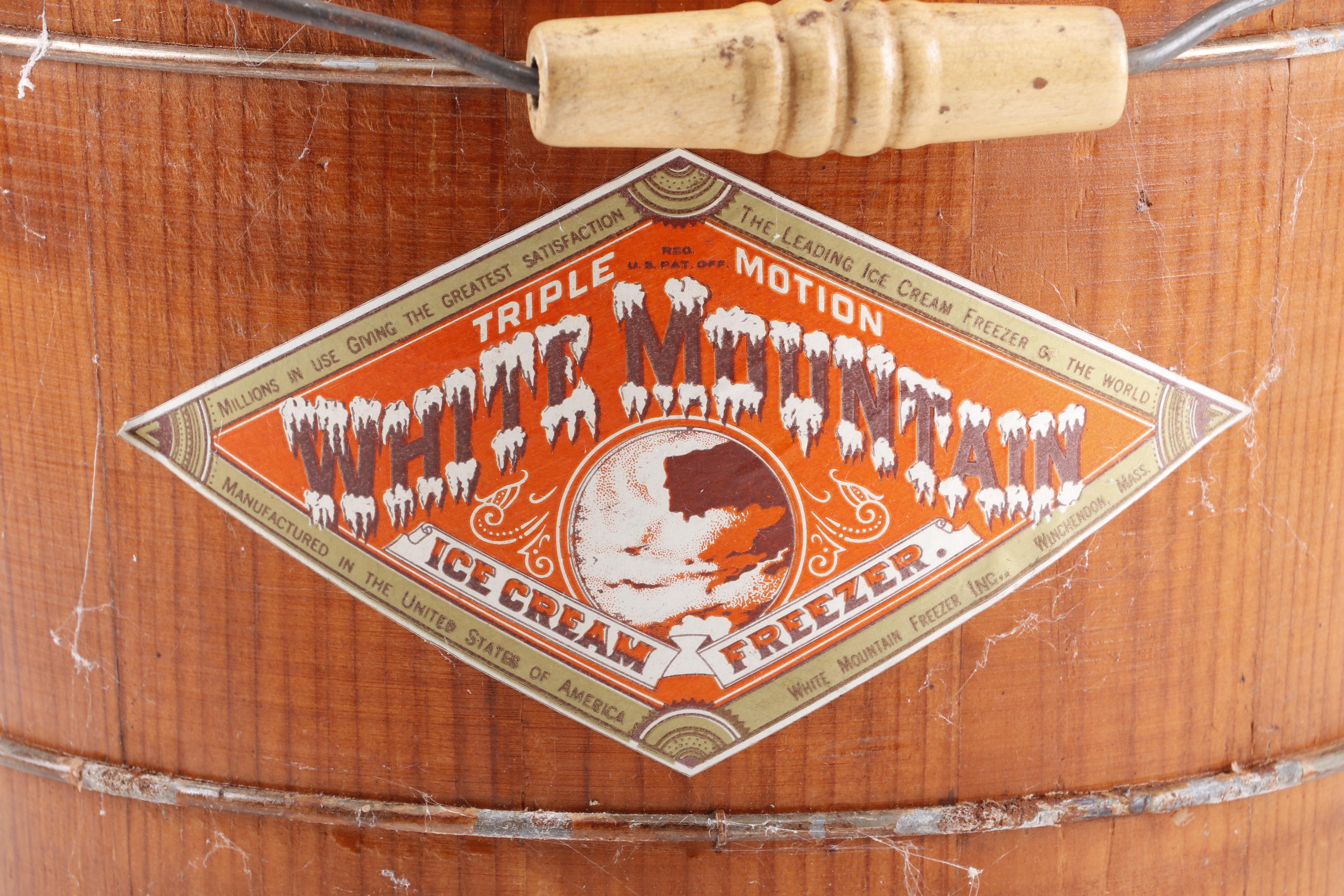 White Mountain Triple Motion Ice Cream Maker