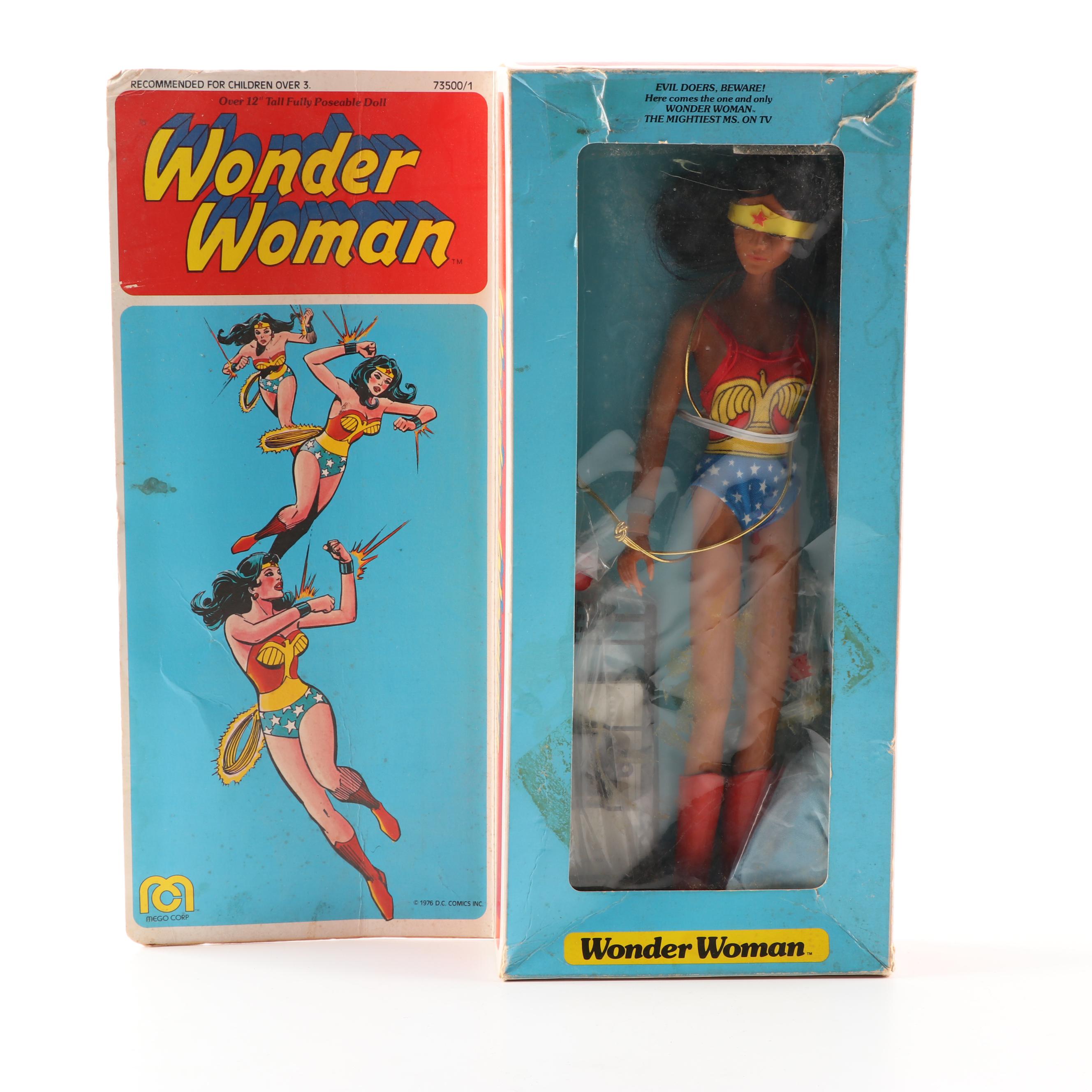 Mego "Wonder Woman" Action Figure, 1976