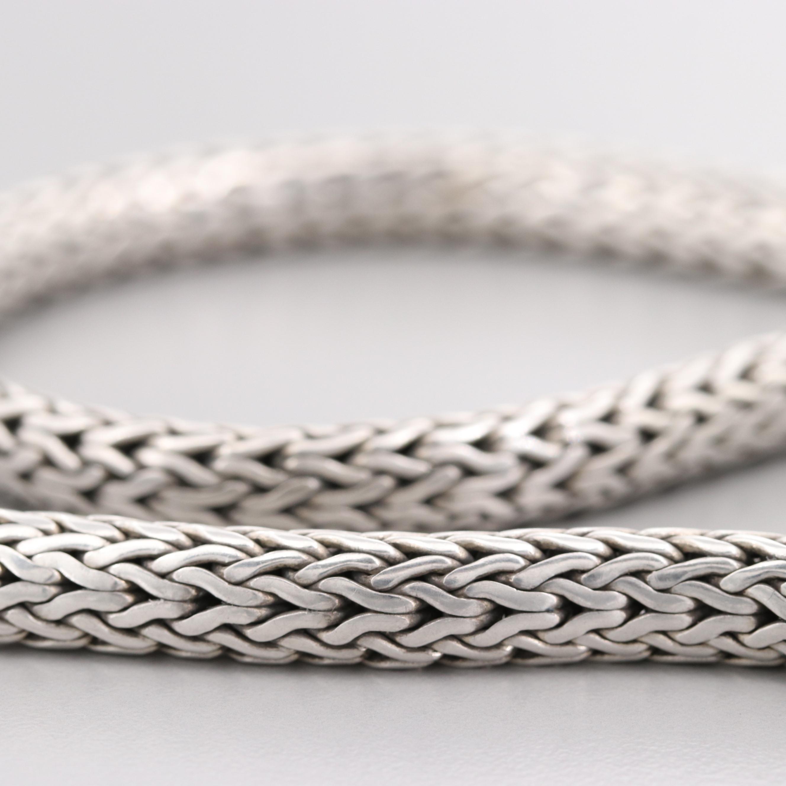 John Hardy "Classic" Sterling Silver Necklace