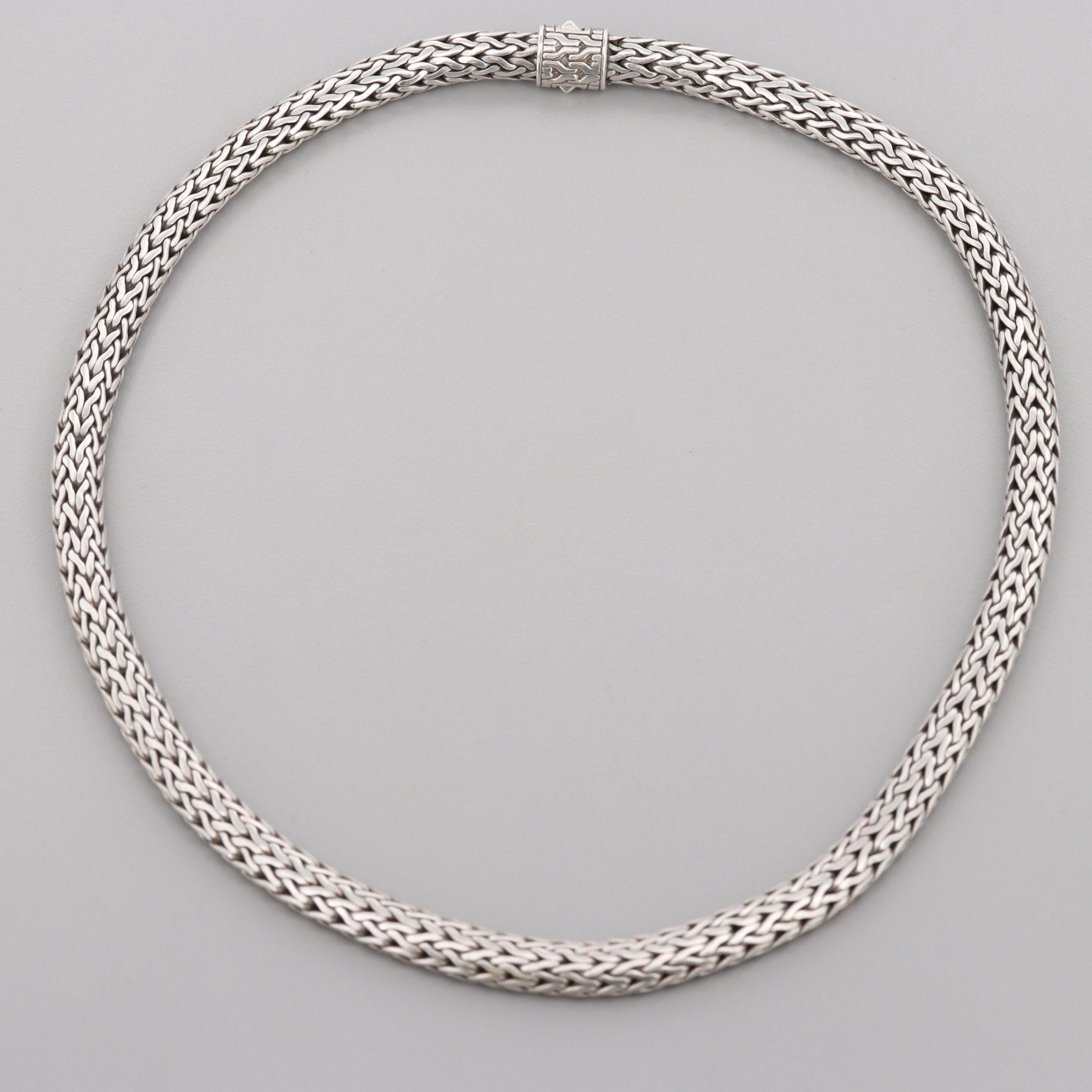 John Hardy "Classic" Sterling Silver Necklace