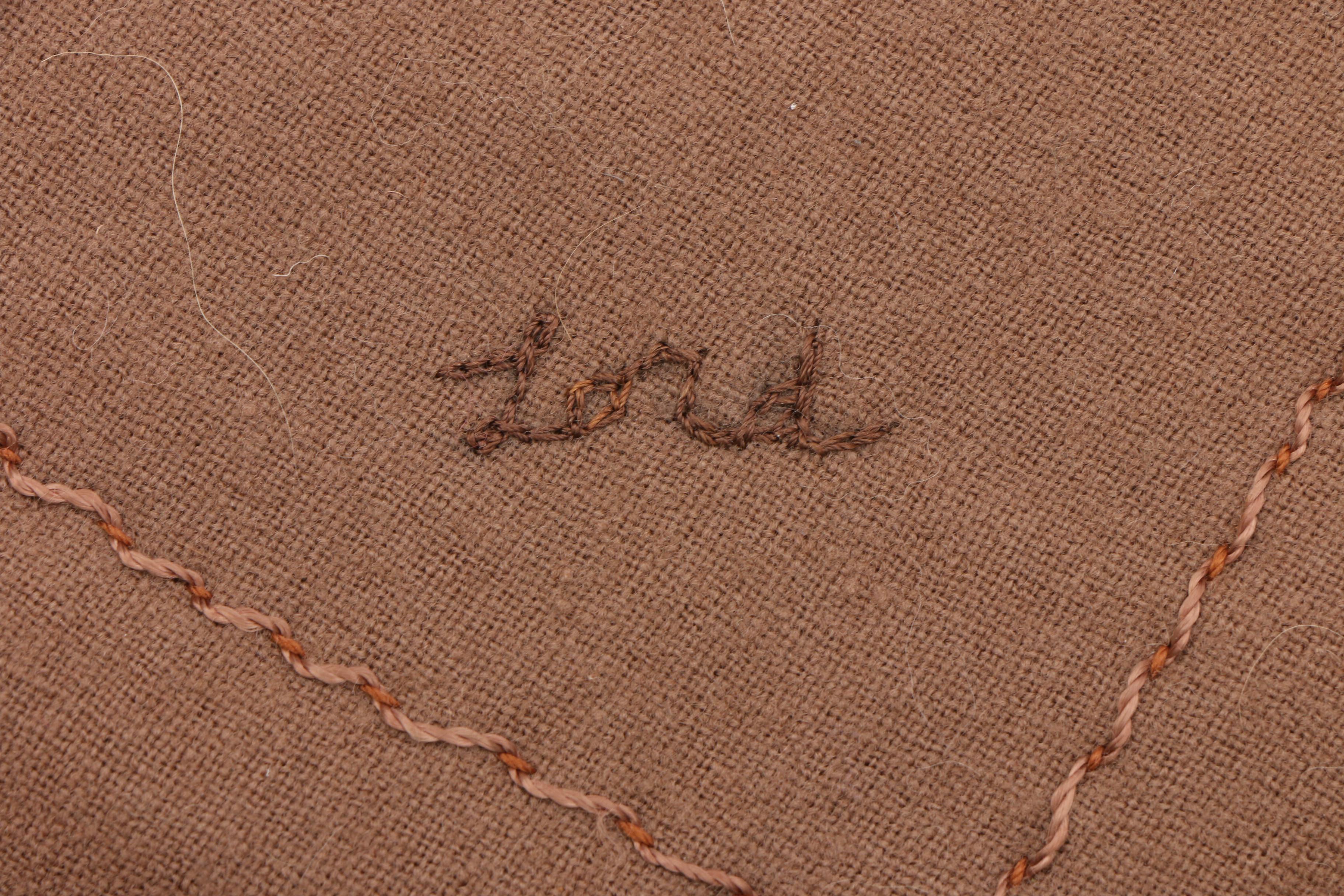 Talat Paneled Argentinian Vicuna Pelt Blanket