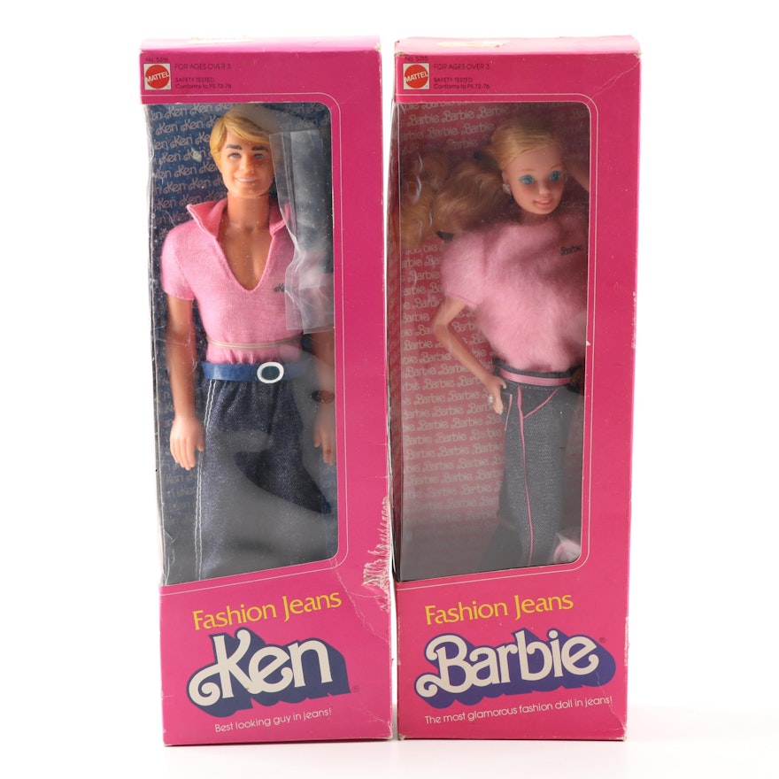 "Fashion Jeans" Barbie and Ken Dolls