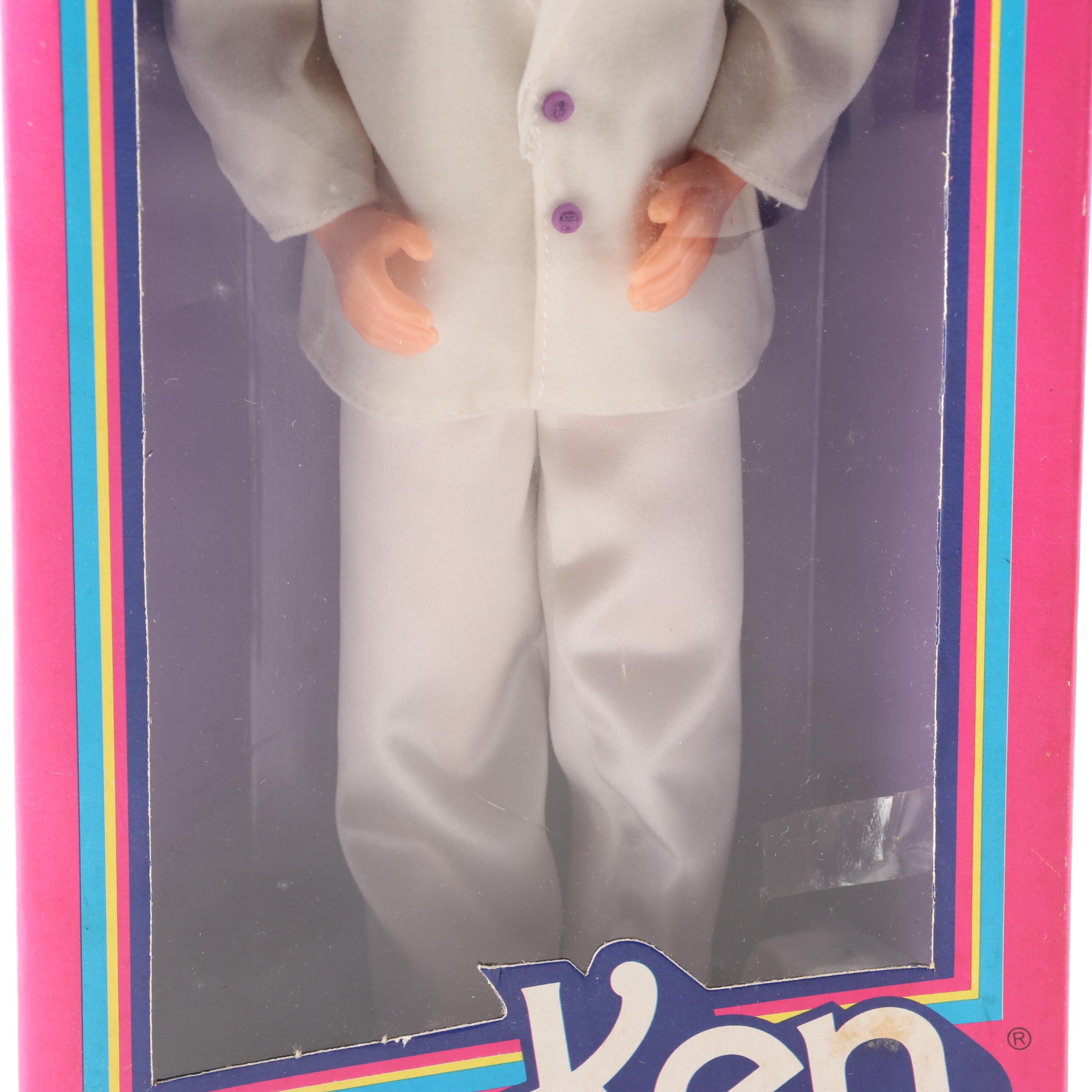 "Golden Dream" Barbie and "Crystal" Barbie and Ken Dolls