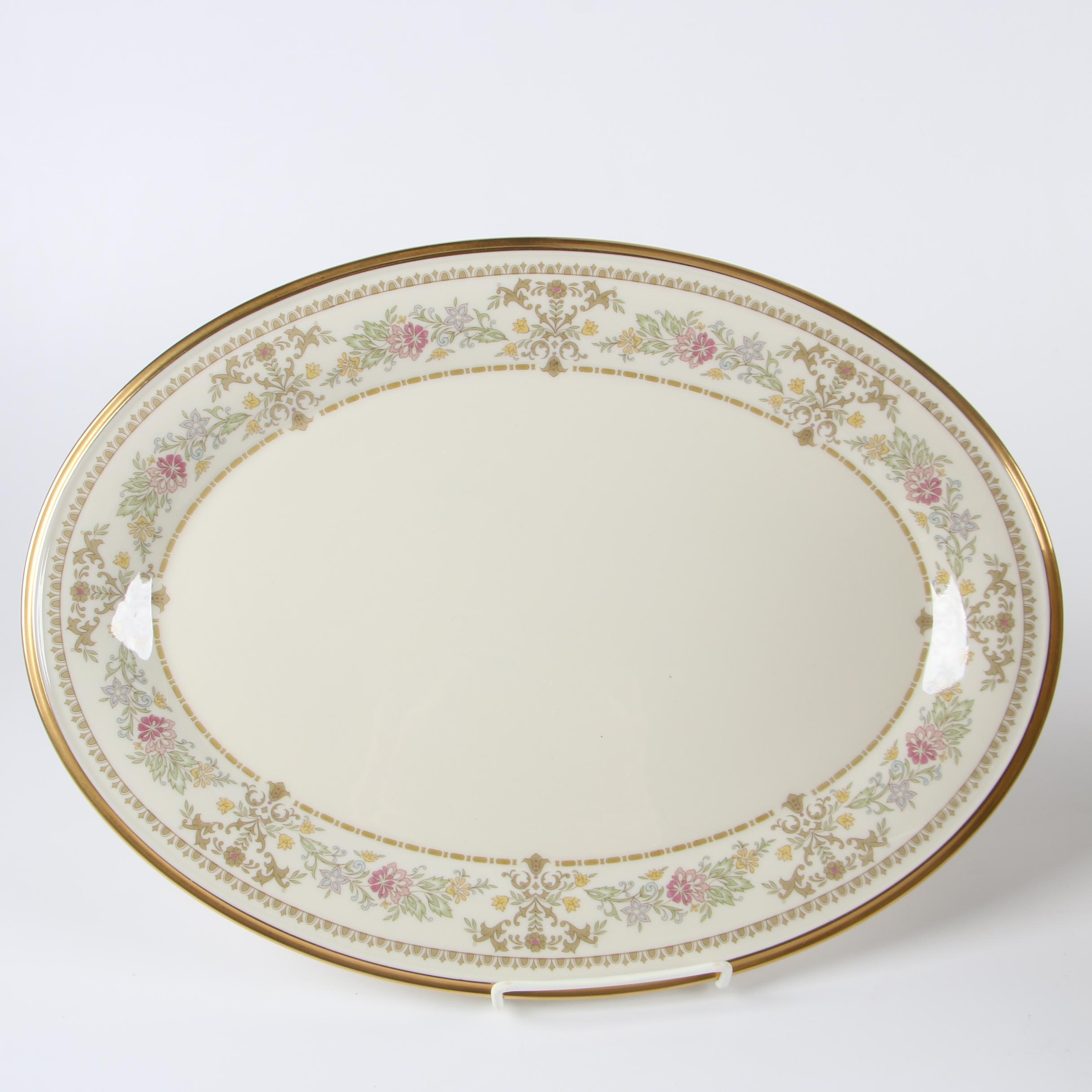 Lenox "Castle Garden" Bone China Dinnerware, Late 20th Century
