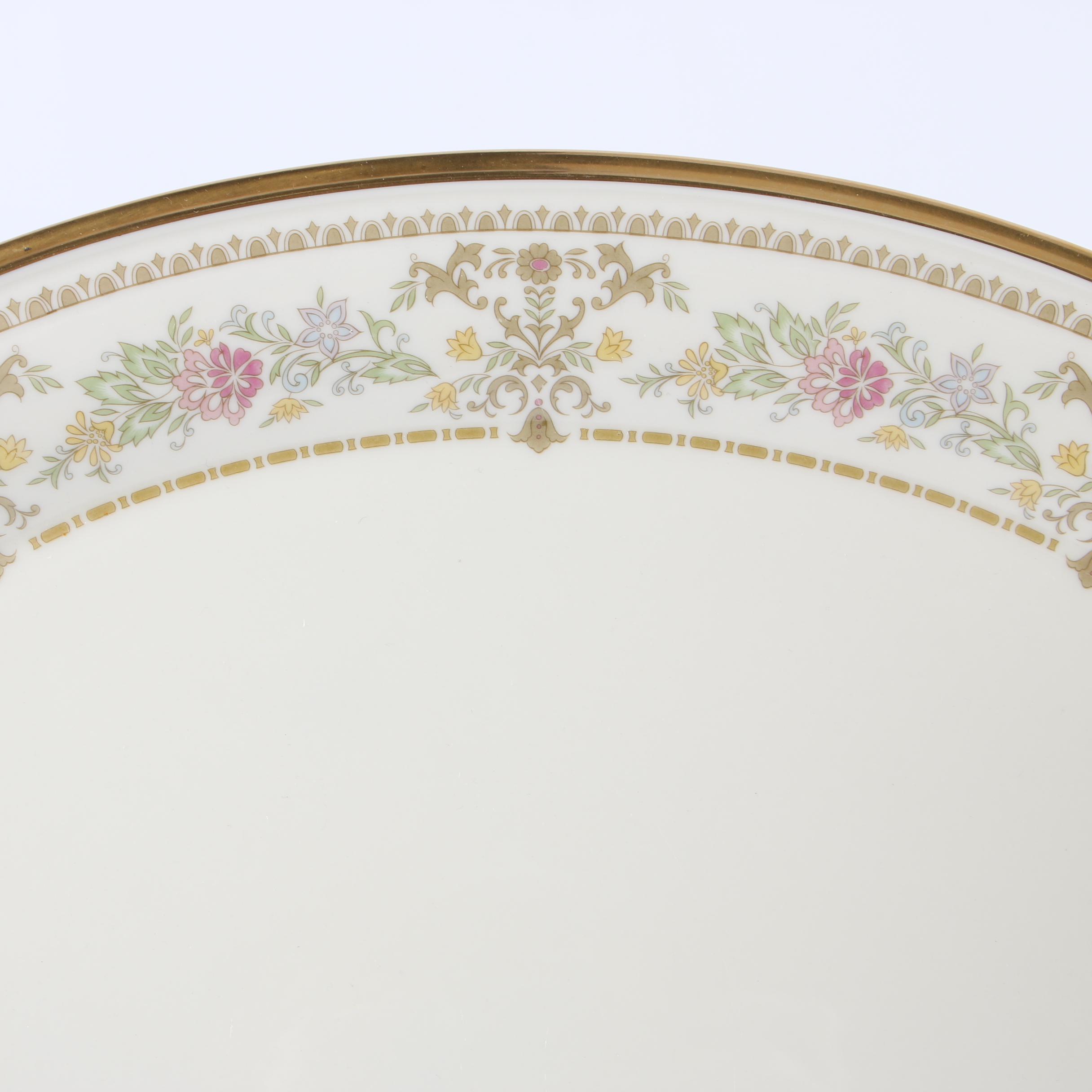 Lenox "Castle Garden" Bone China Dinnerware, Late 20th Century