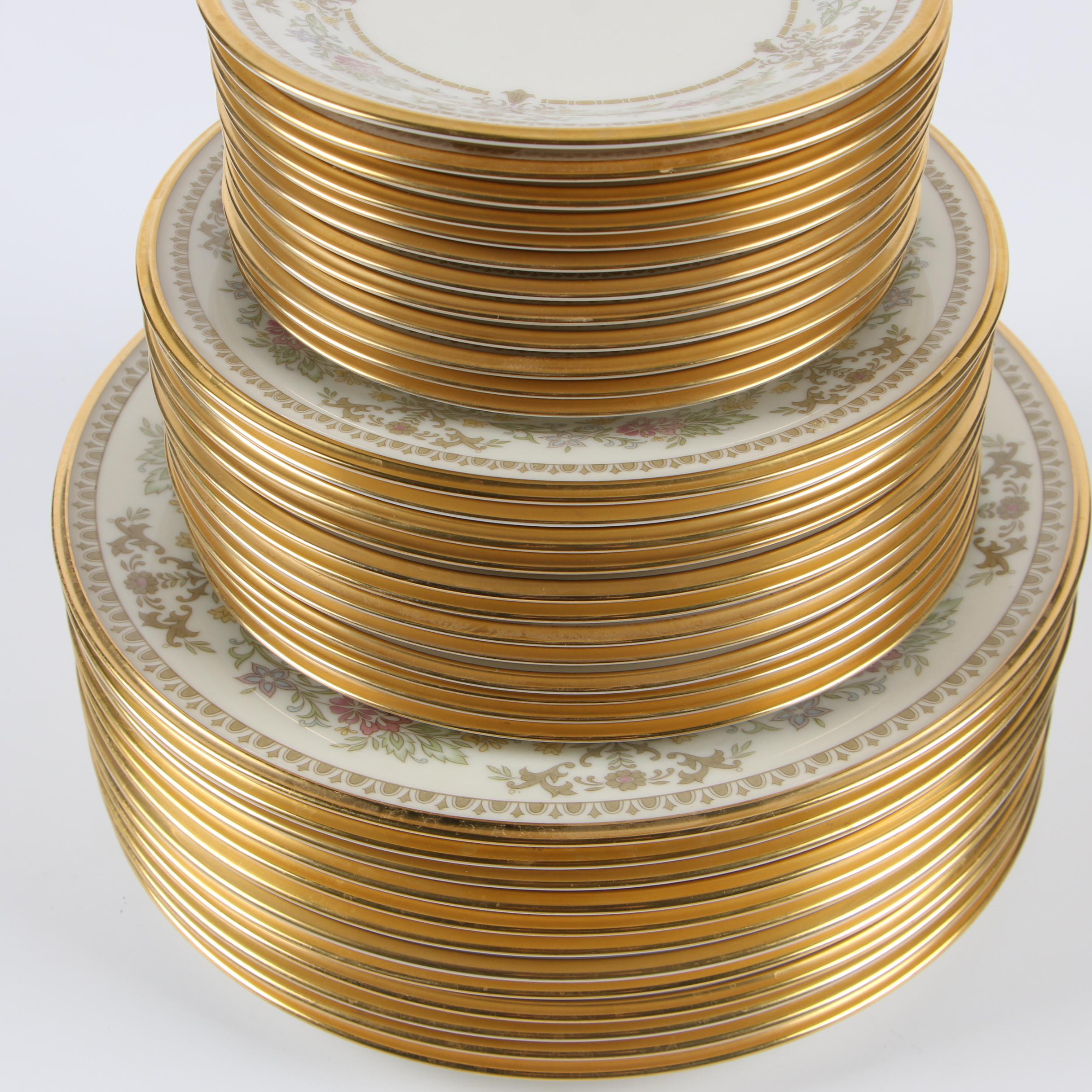 Lenox "Castle Garden" Bone China Dinnerware, Late 20th Century