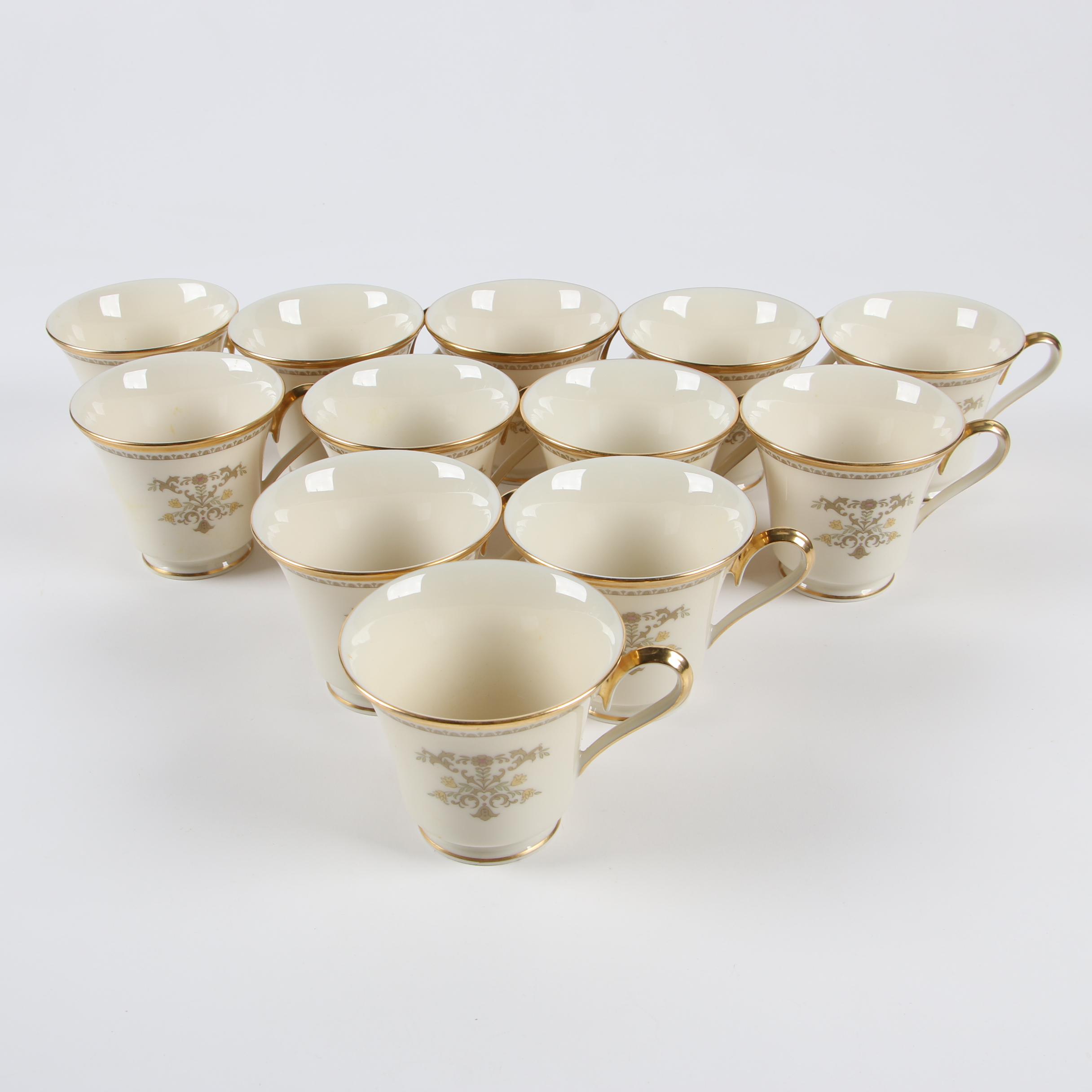 Lenox "Castle Garden" Bone China Dinnerware, Late 20th Century