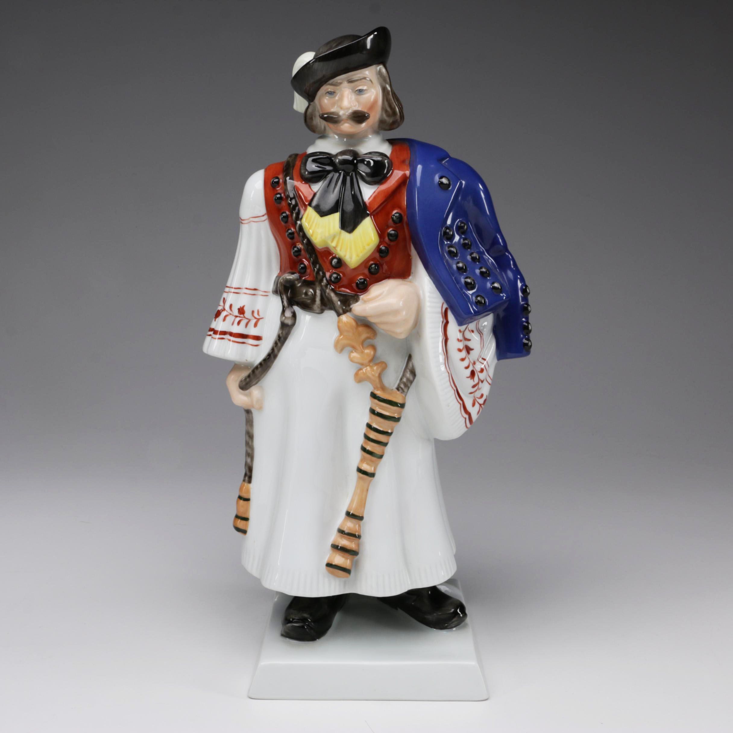 Herend "Hungarian Man" Porcelain Figurine