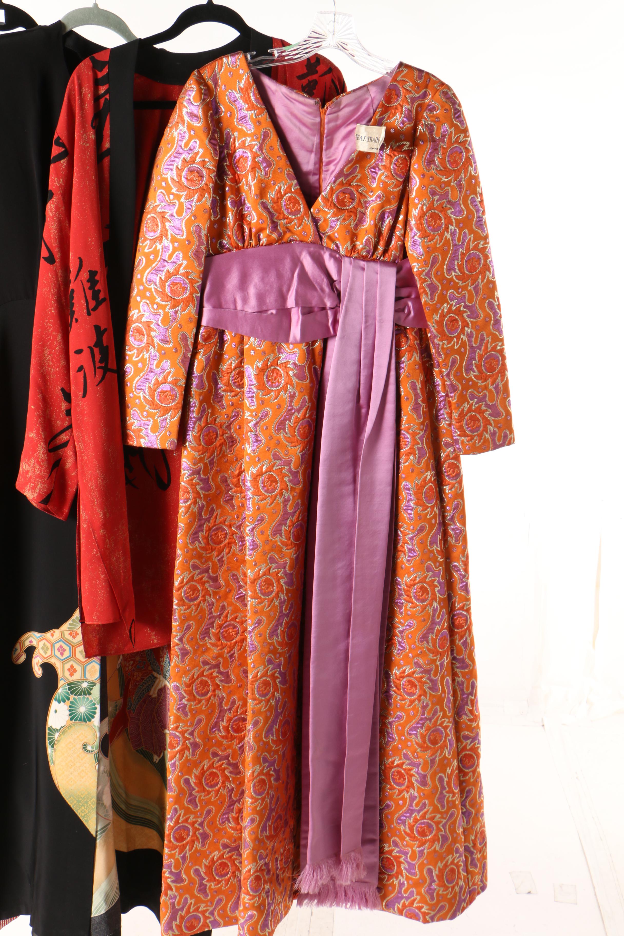 East Asian Style Clothing, Evening Dresses and Children's Haori, Vintage