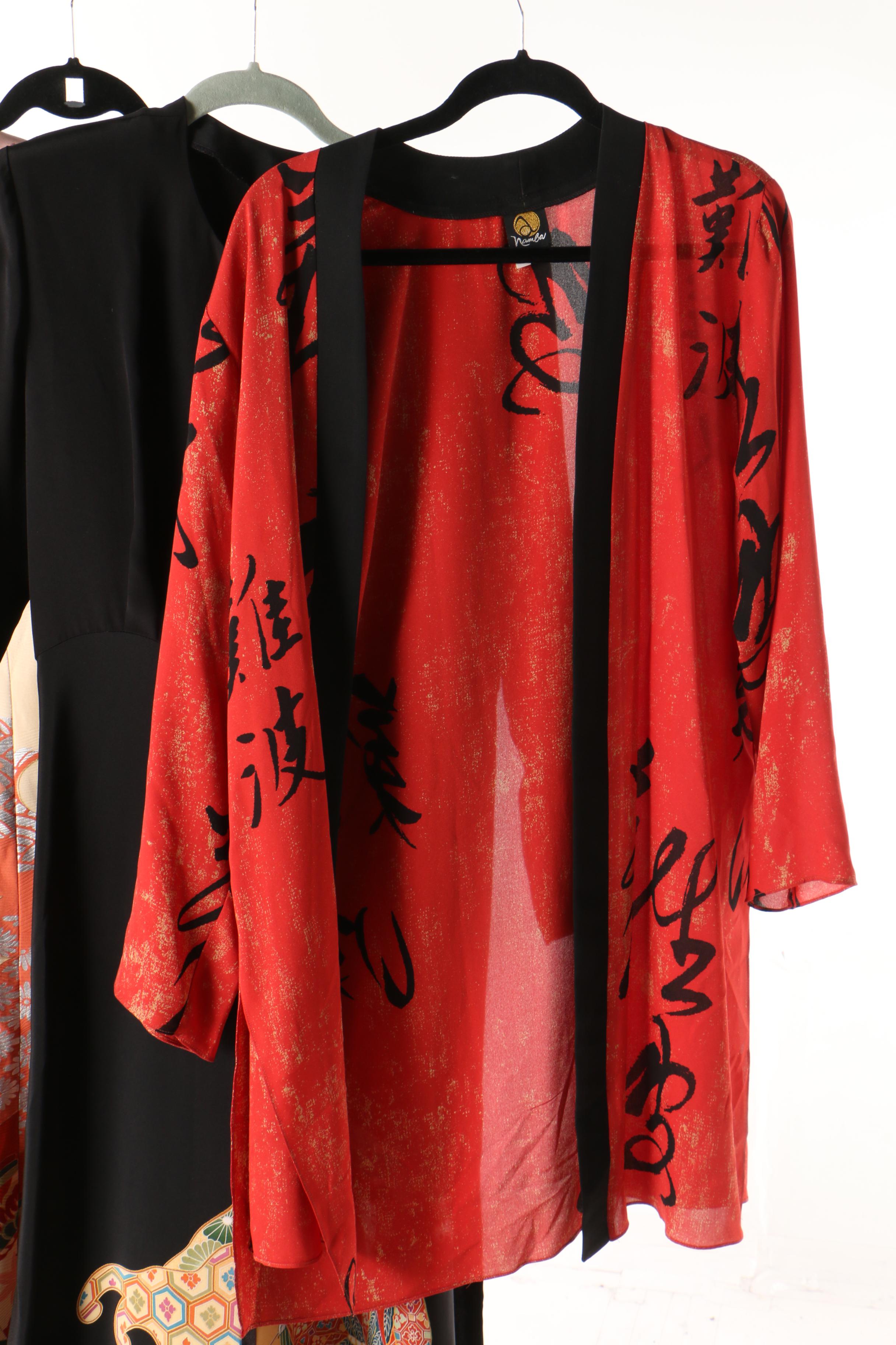 East Asian Style Clothing, Evening Dresses and Children's Haori, Vintage