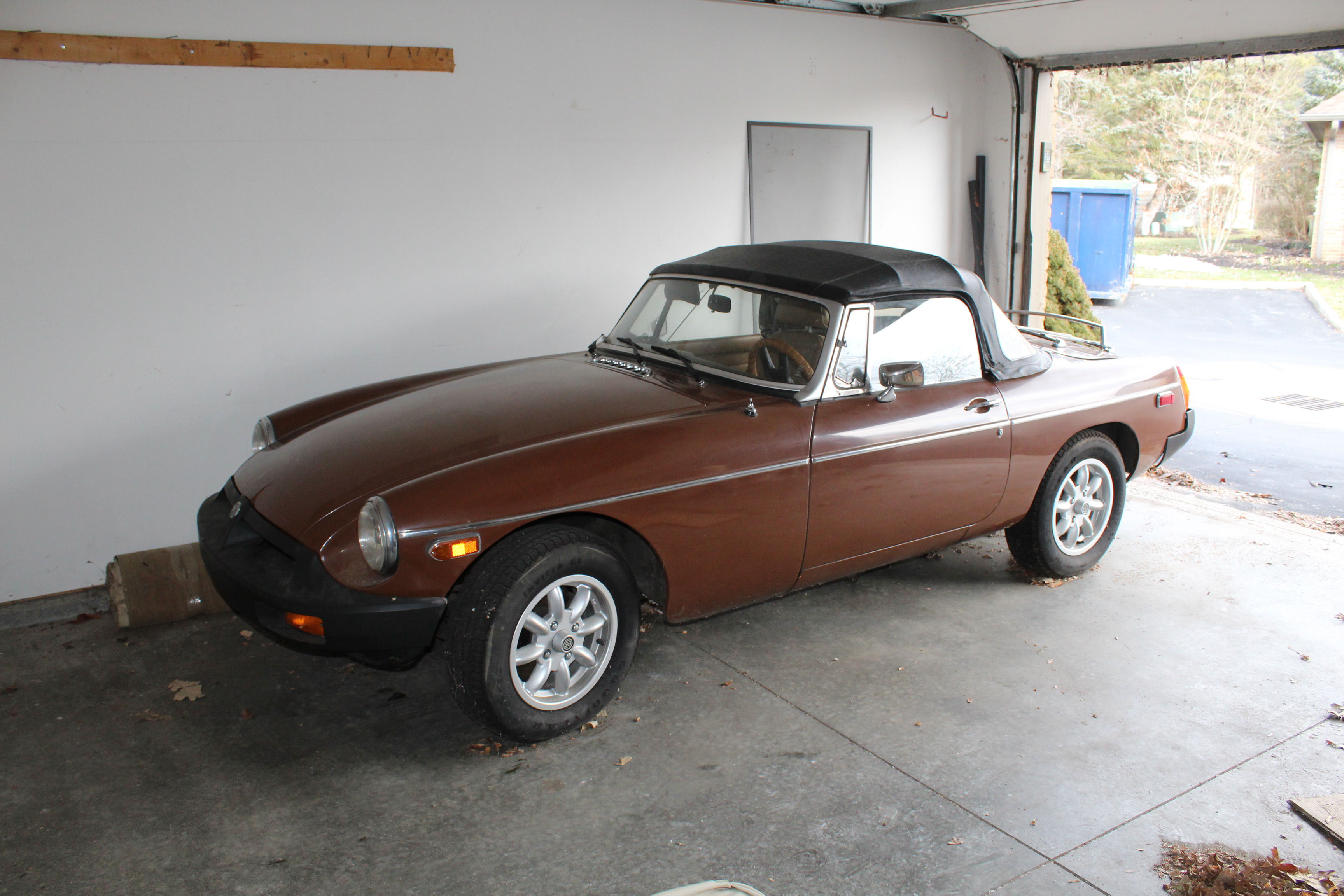 1980 MG MGB Two-Door Drop-Top Convertible