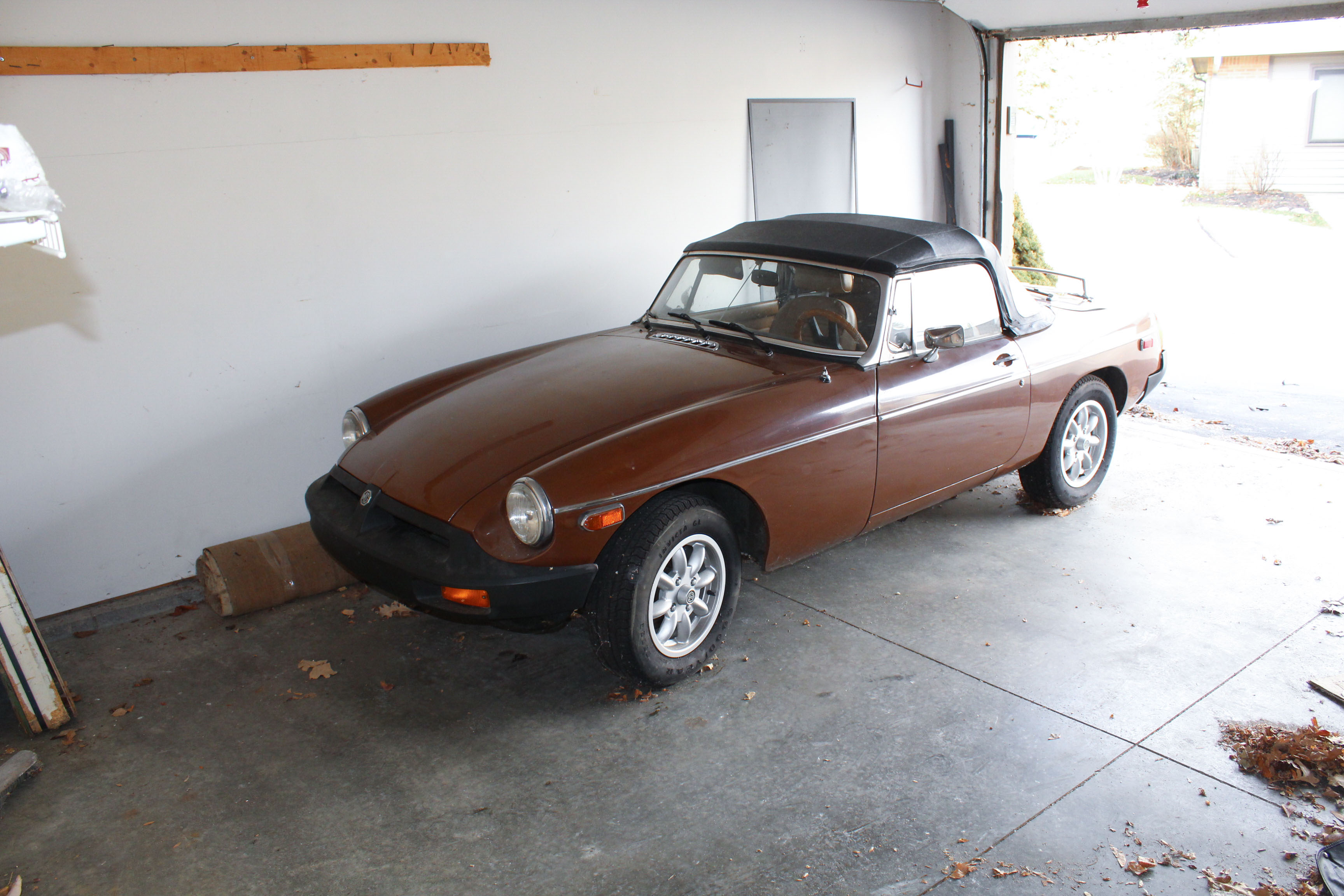 1980 MG MGB Two-Door Drop-Top Convertible