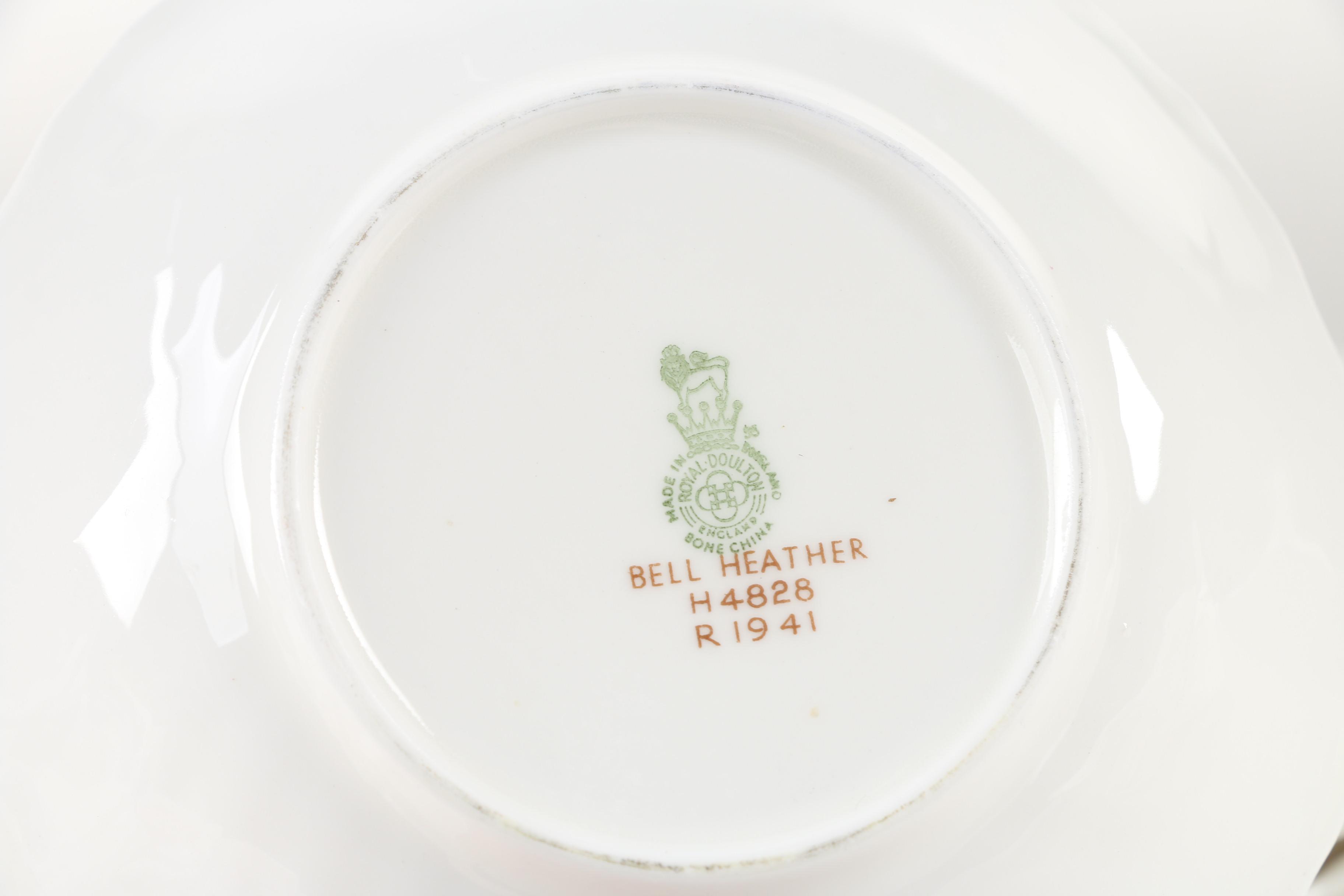 Royal Doulton "Bell Heather" Porcelain Dinnerware