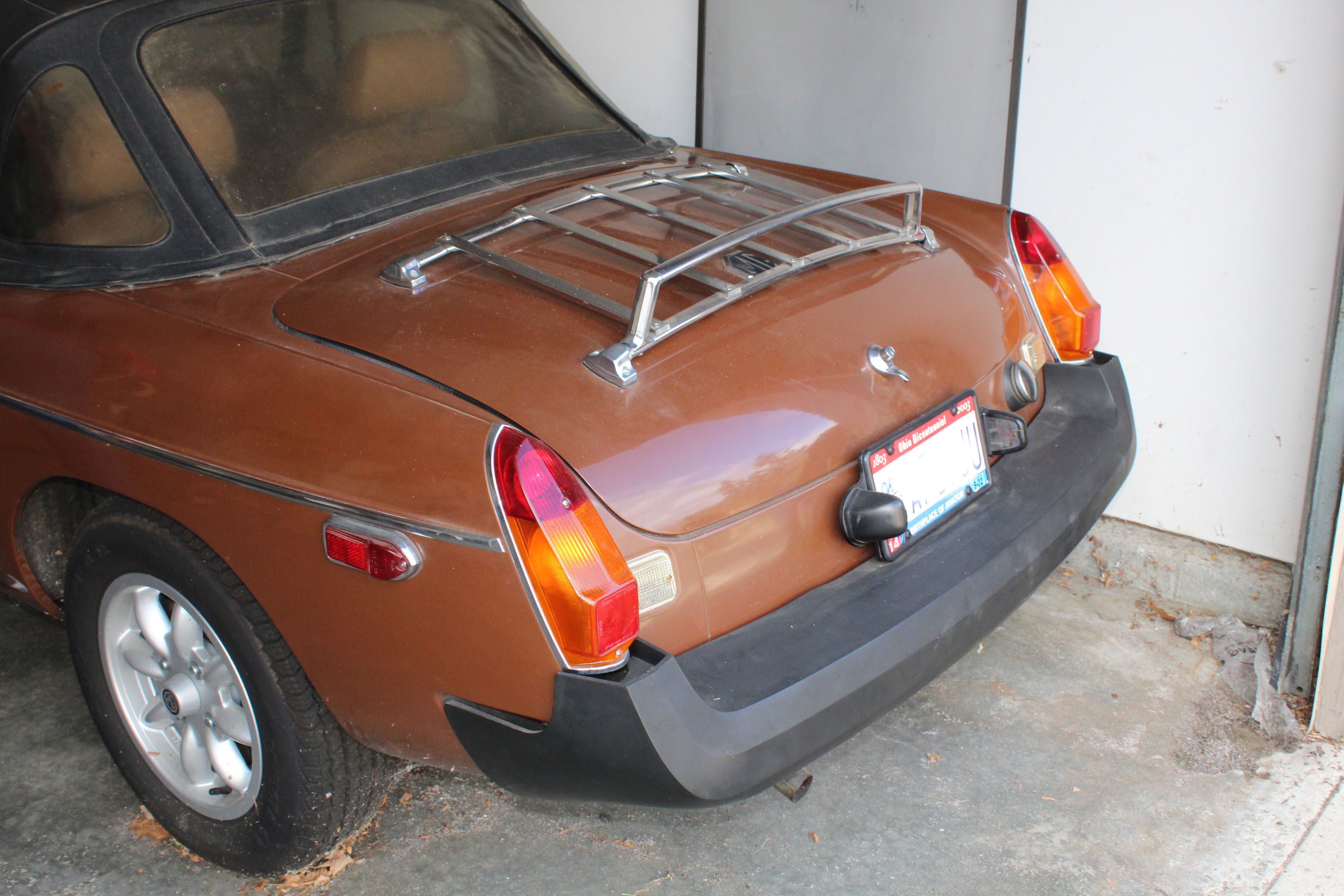 1980 MG MGB Two-Door Drop-Top Convertible