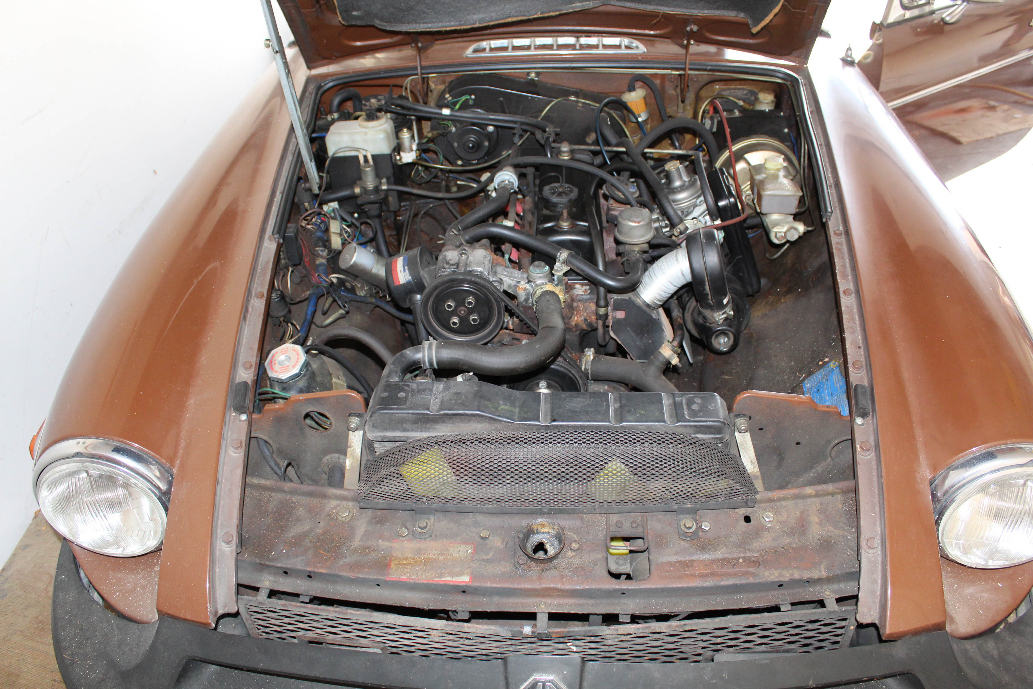 1980 MG MGB Two-Door Drop-Top Convertible