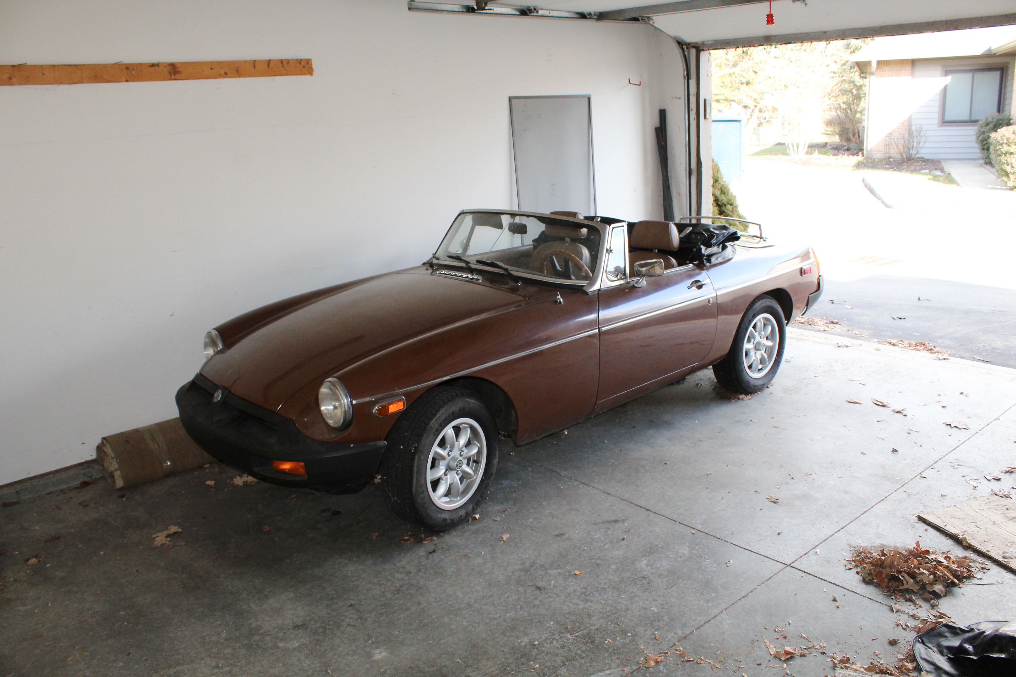 1980 MG MGB Two-Door Drop-Top Convertible
