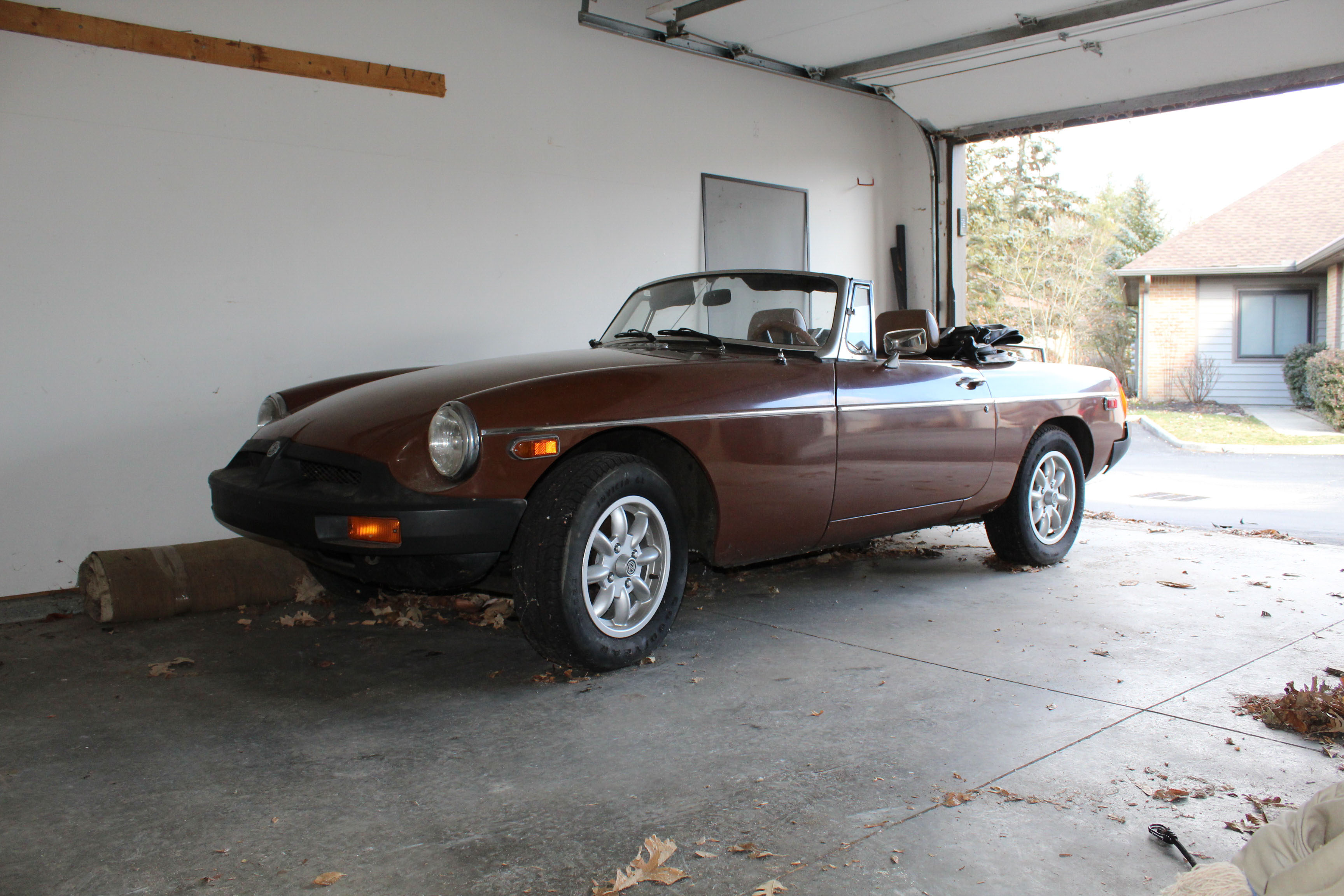 1980 MG MGB Two-Door Drop-Top Convertible