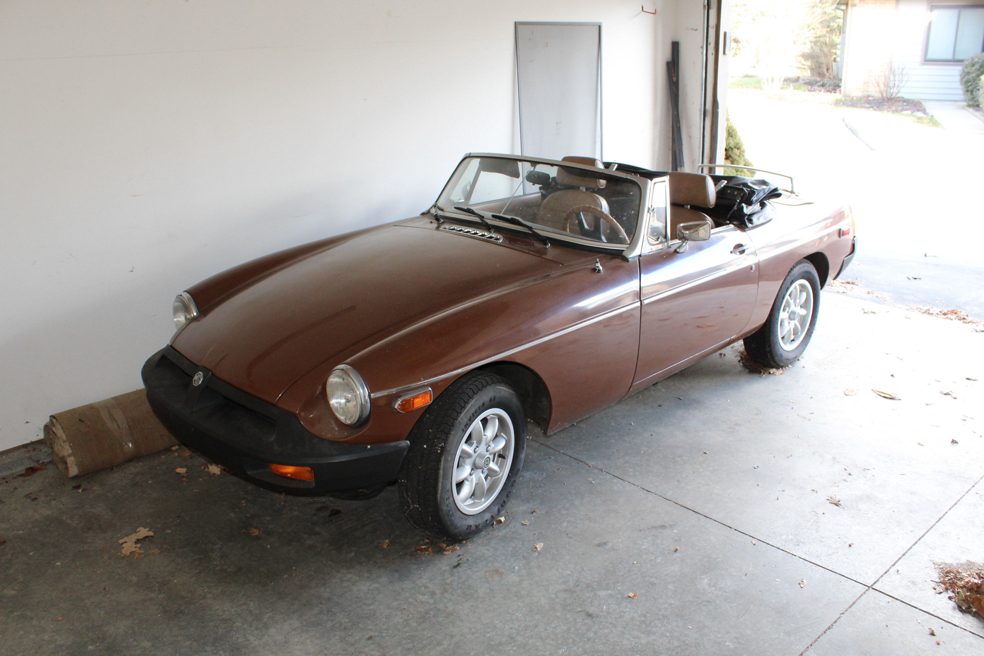 1980 MG MGB Two-Door Drop-Top Convertible