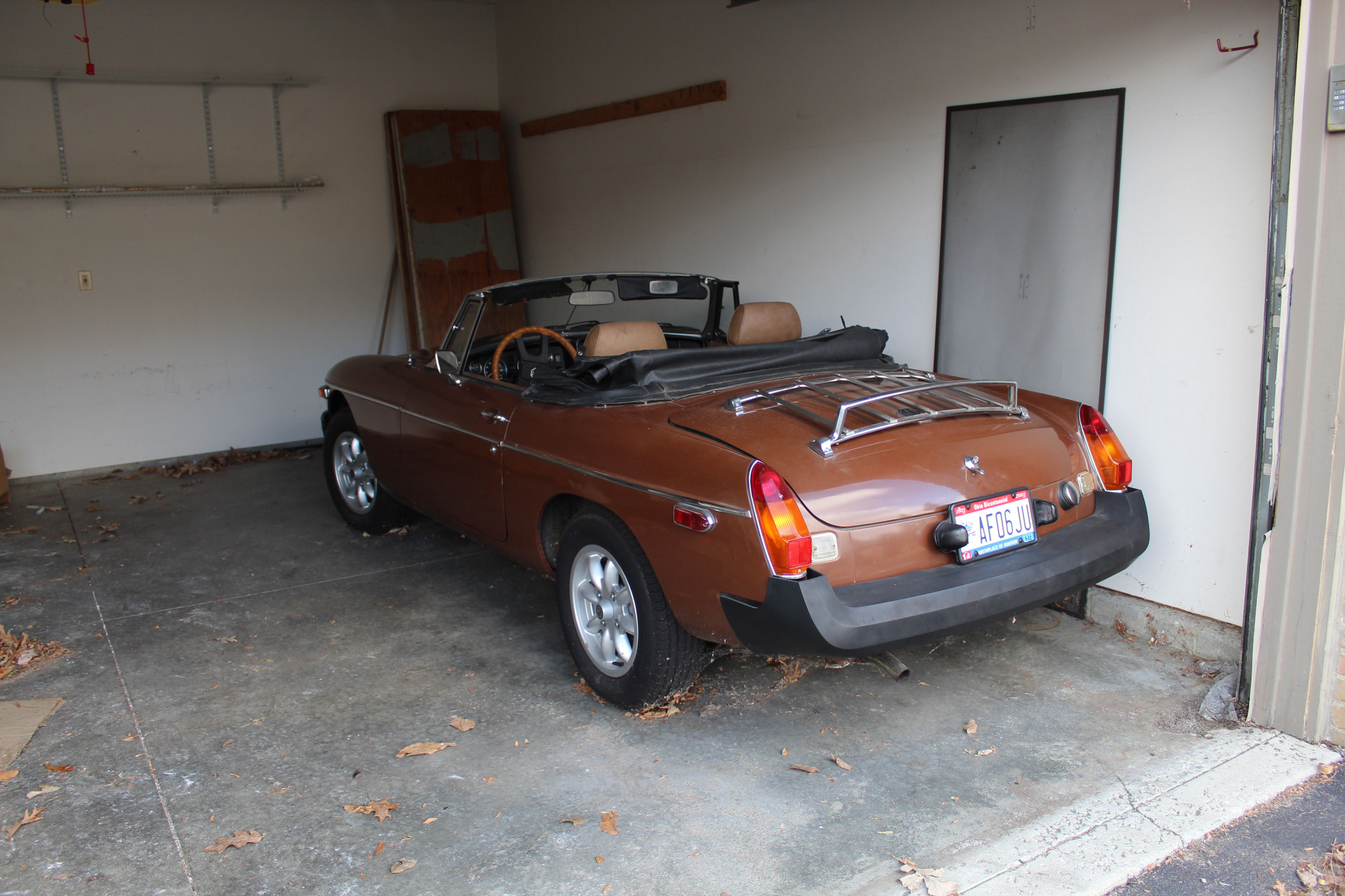 1980 MG MGB Two-Door Drop-Top Convertible