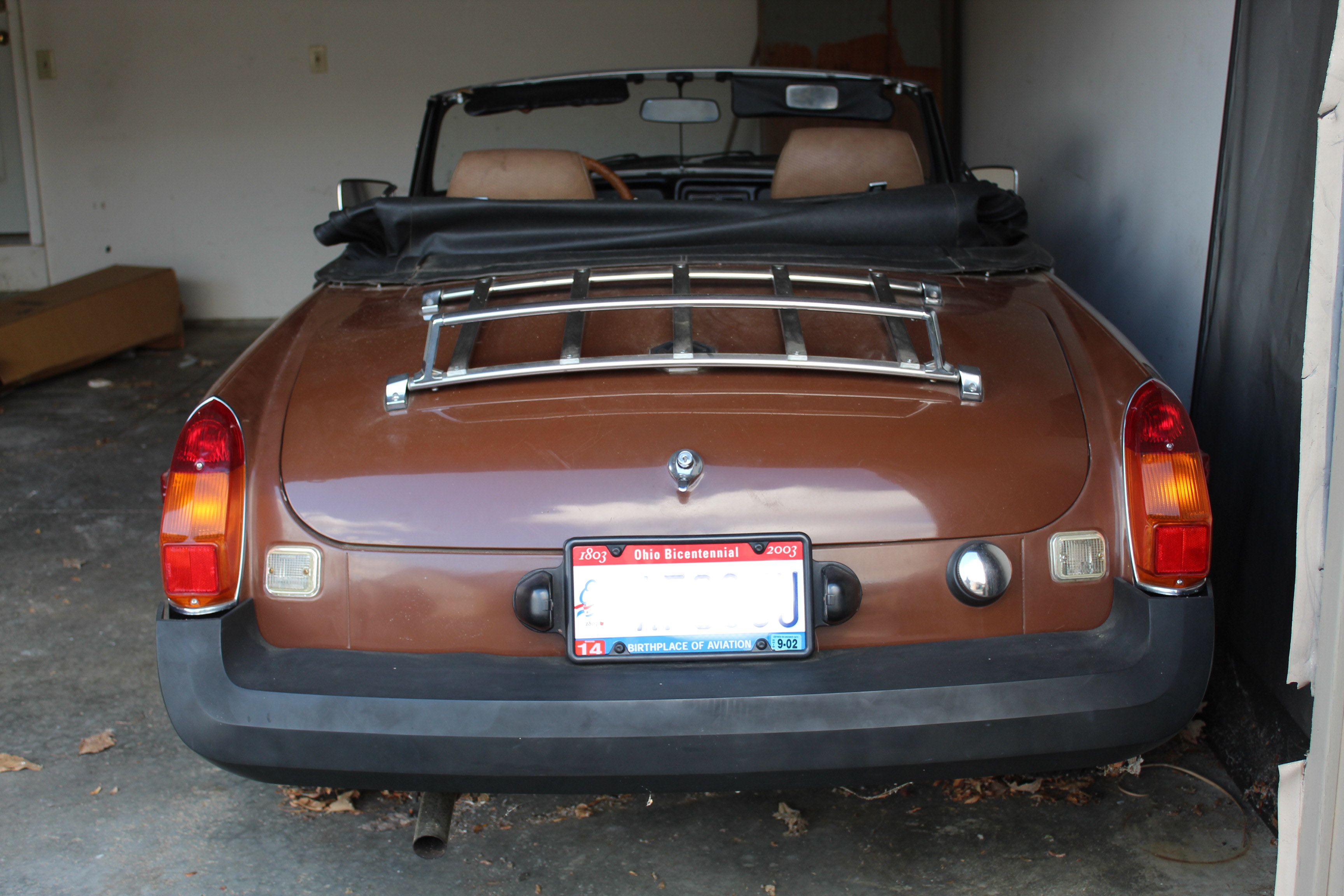 1980 MG MGB Two-Door Drop-Top Convertible