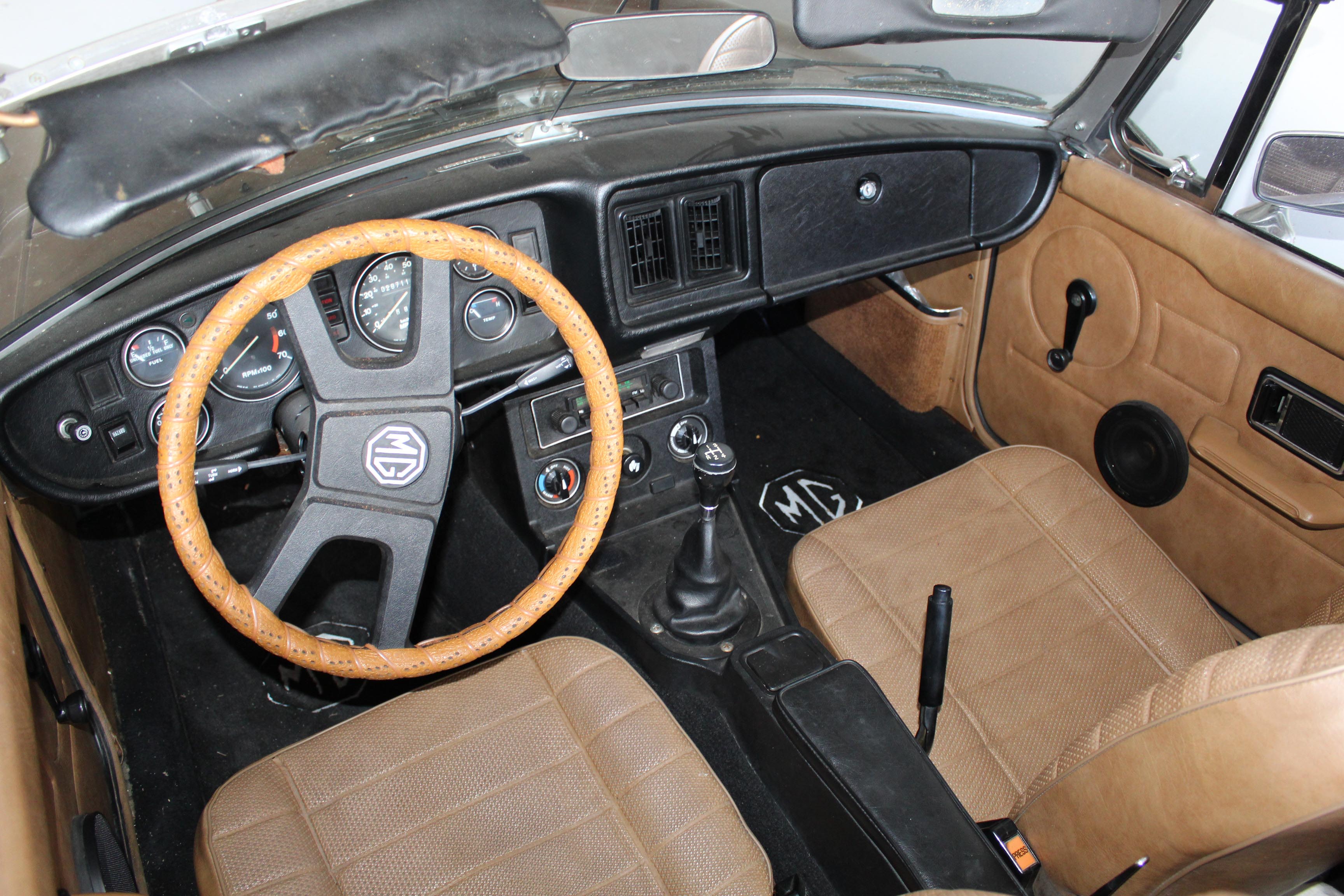 1980 MG MGB Two-Door Drop-Top Convertible