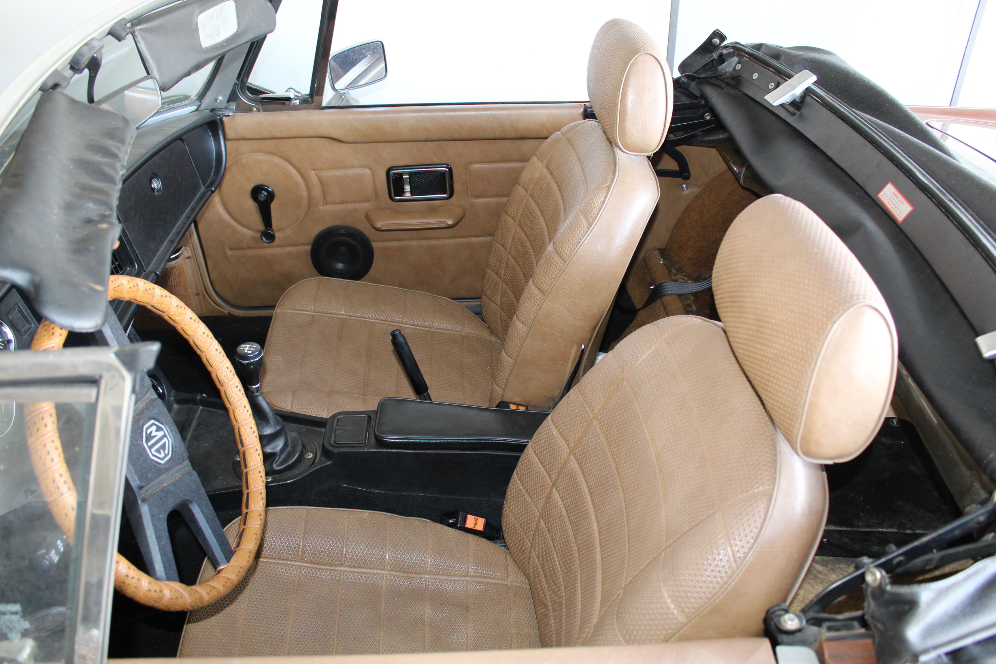 1980 MG MGB Two-Door Drop-Top Convertible