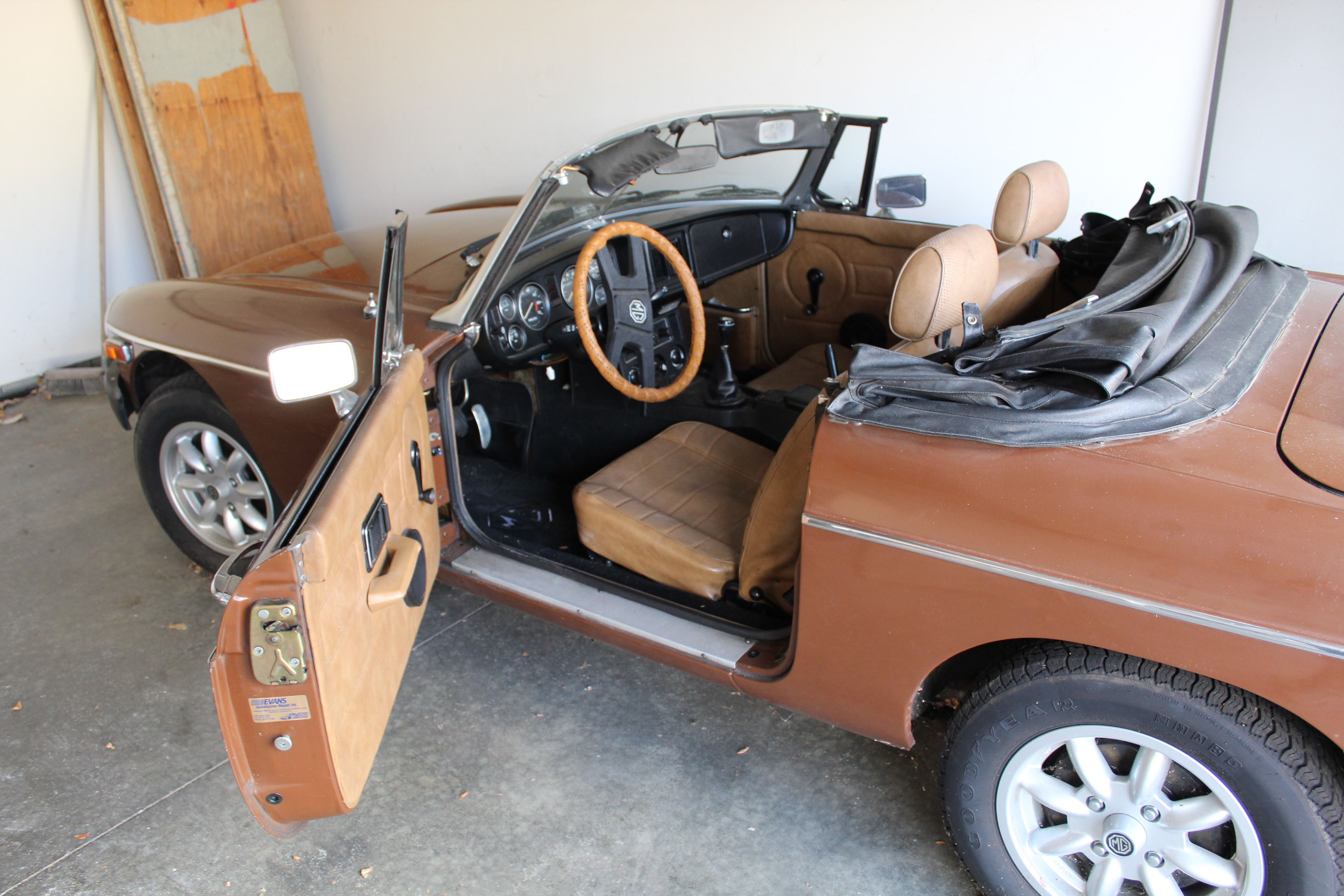 1980 MG MGB Two-Door Drop-Top Convertible