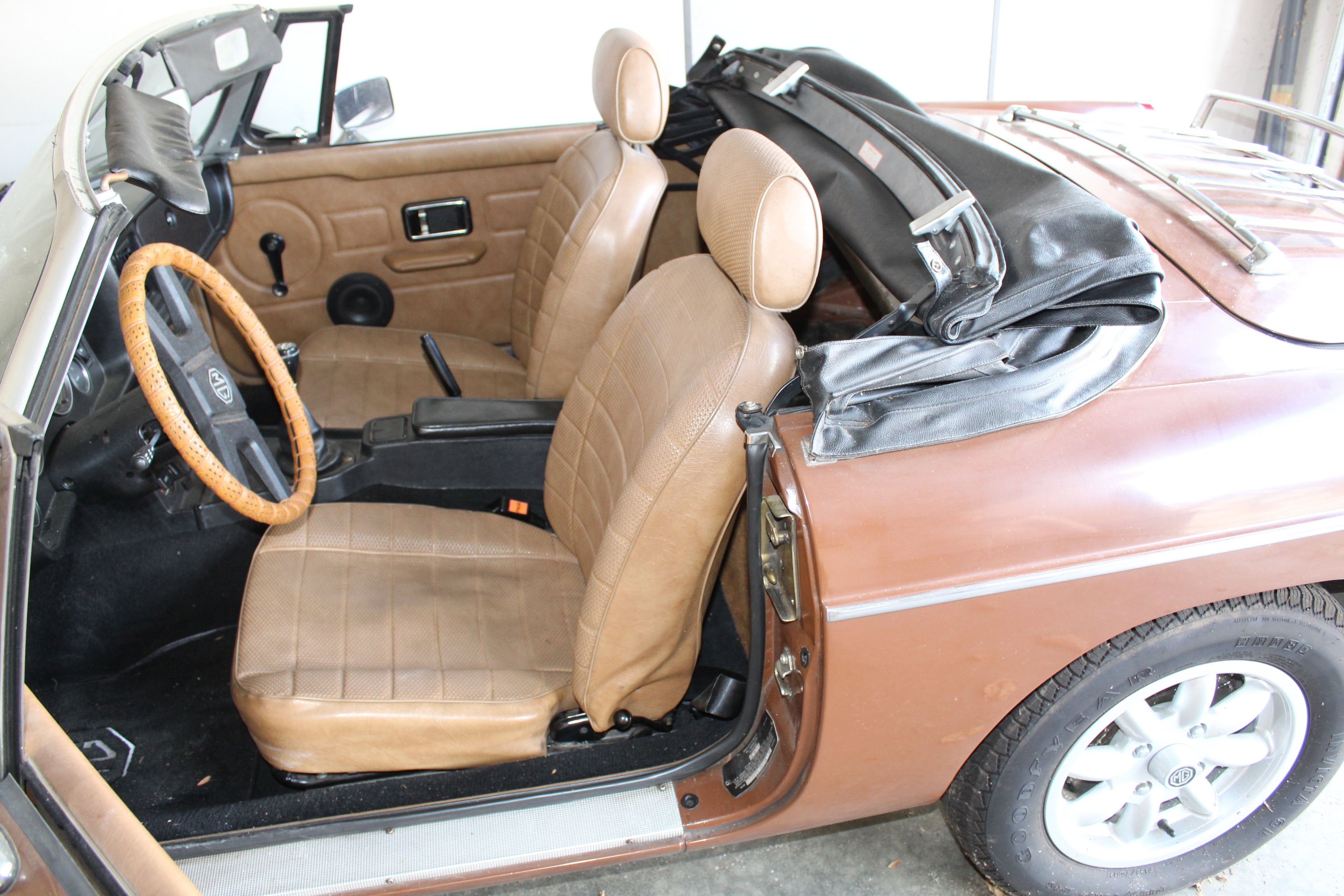 1980 MG MGB Two-Door Drop-Top Convertible