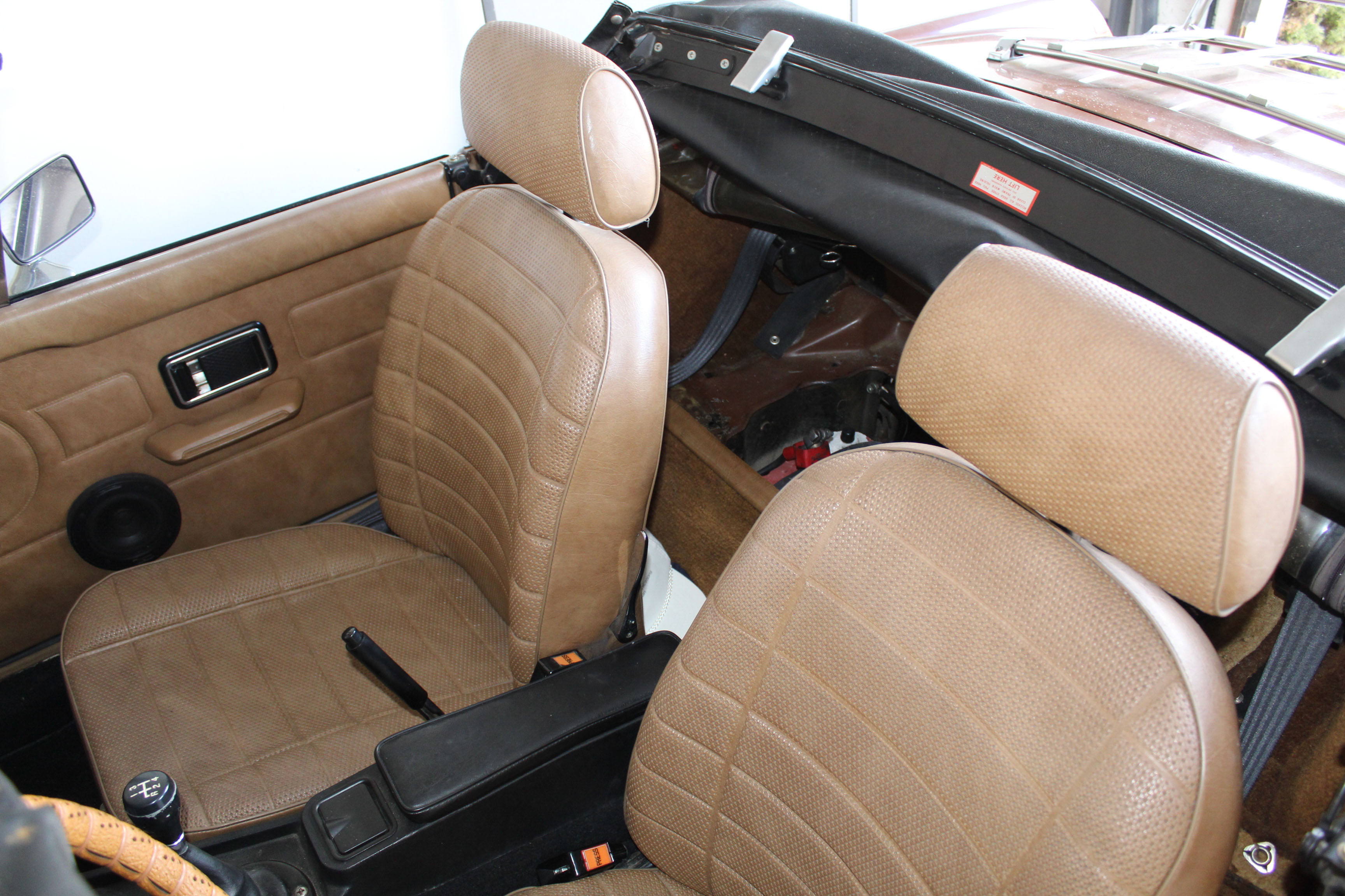 1980 MG MGB Two-Door Drop-Top Convertible