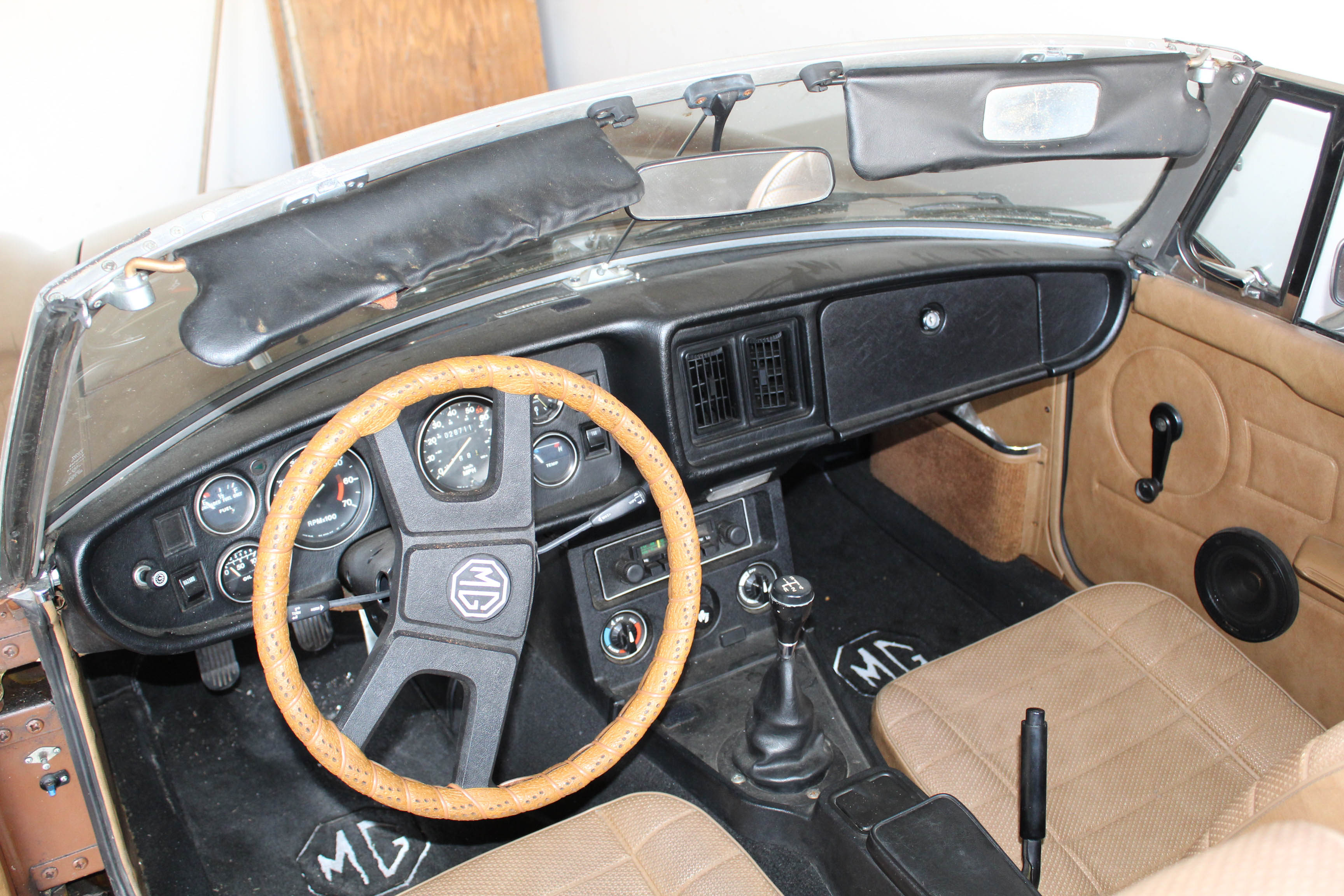 1980 MG MGB Two-Door Drop-Top Convertible