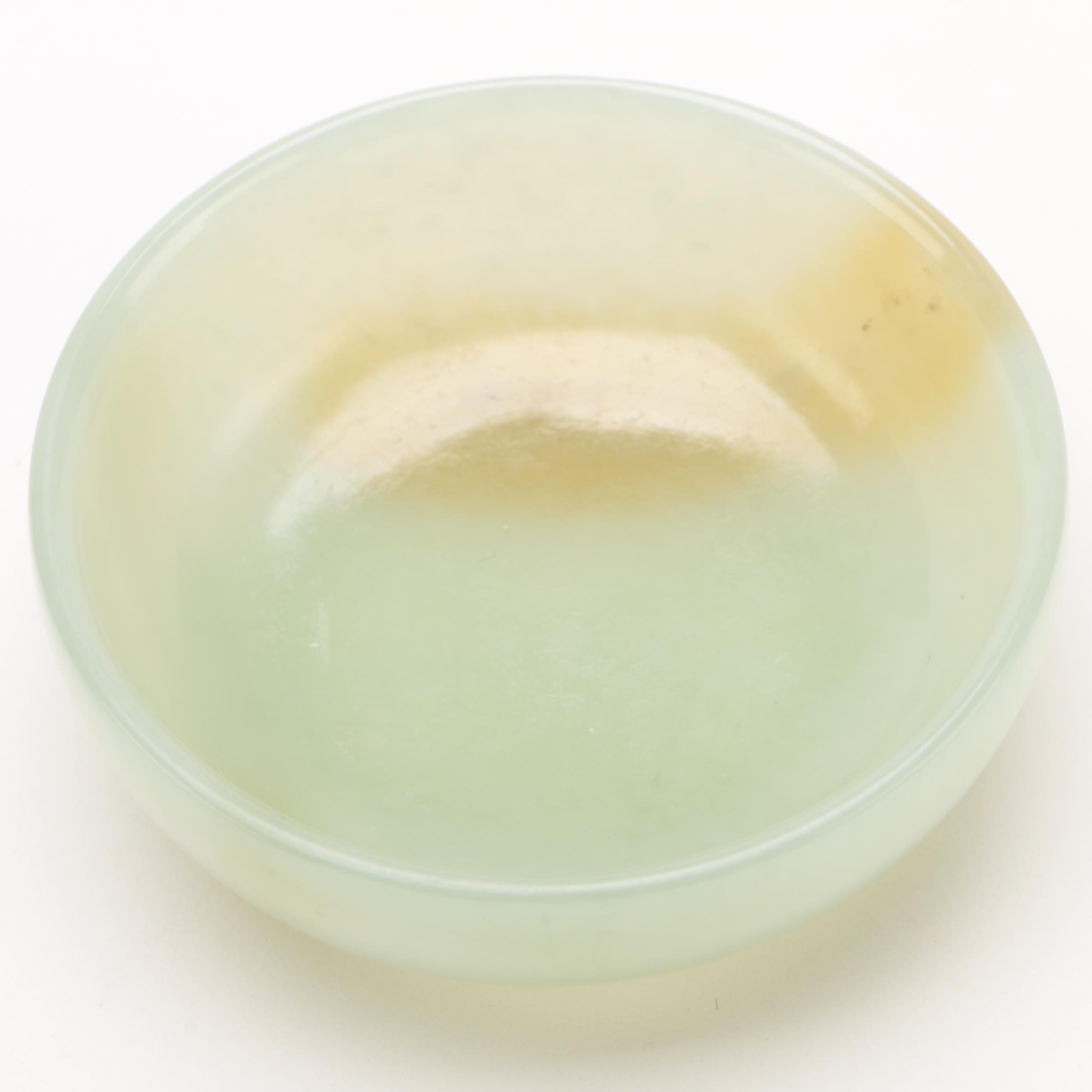 Chinese Carved Bowenite Bowl