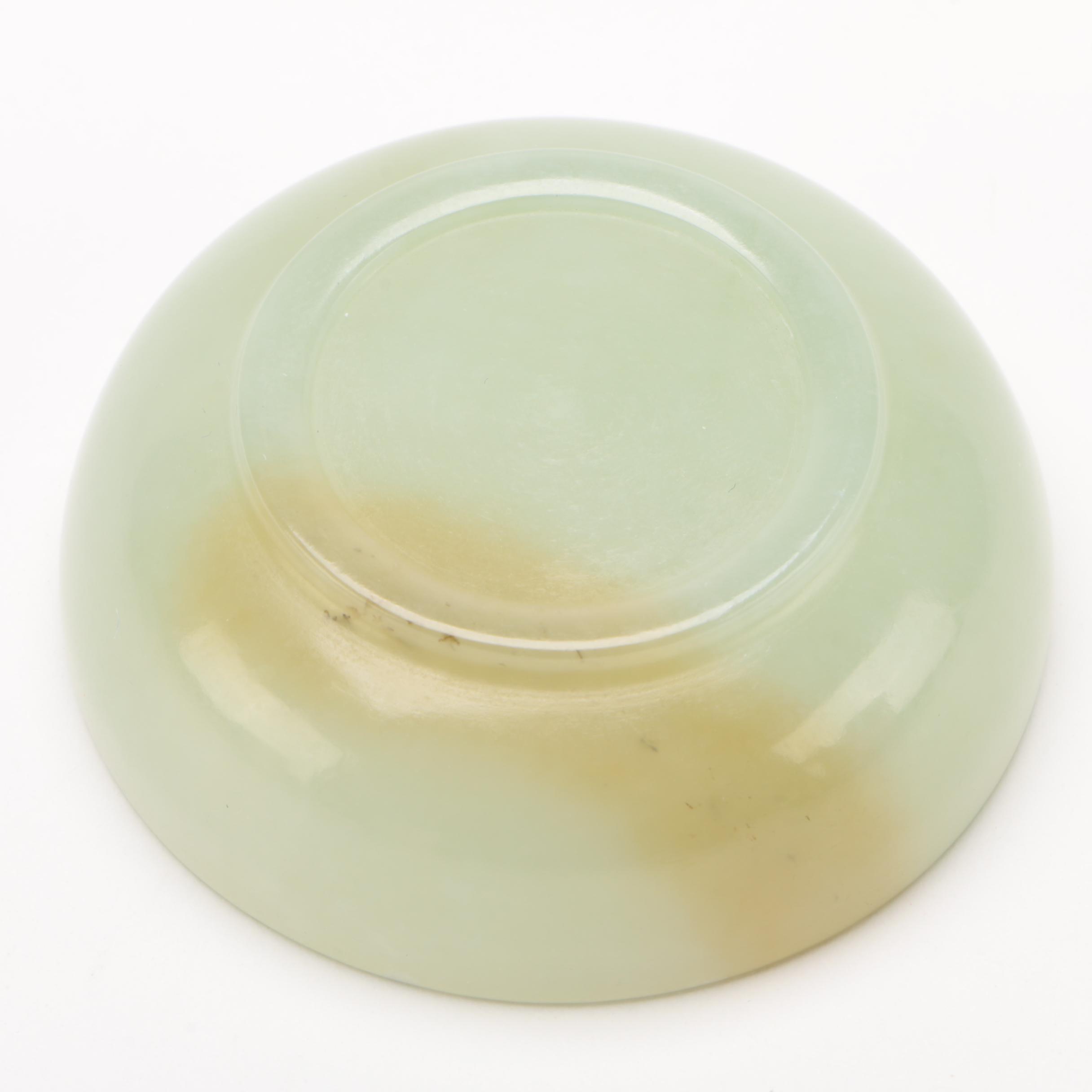 Chinese Carved Bowenite Bowl