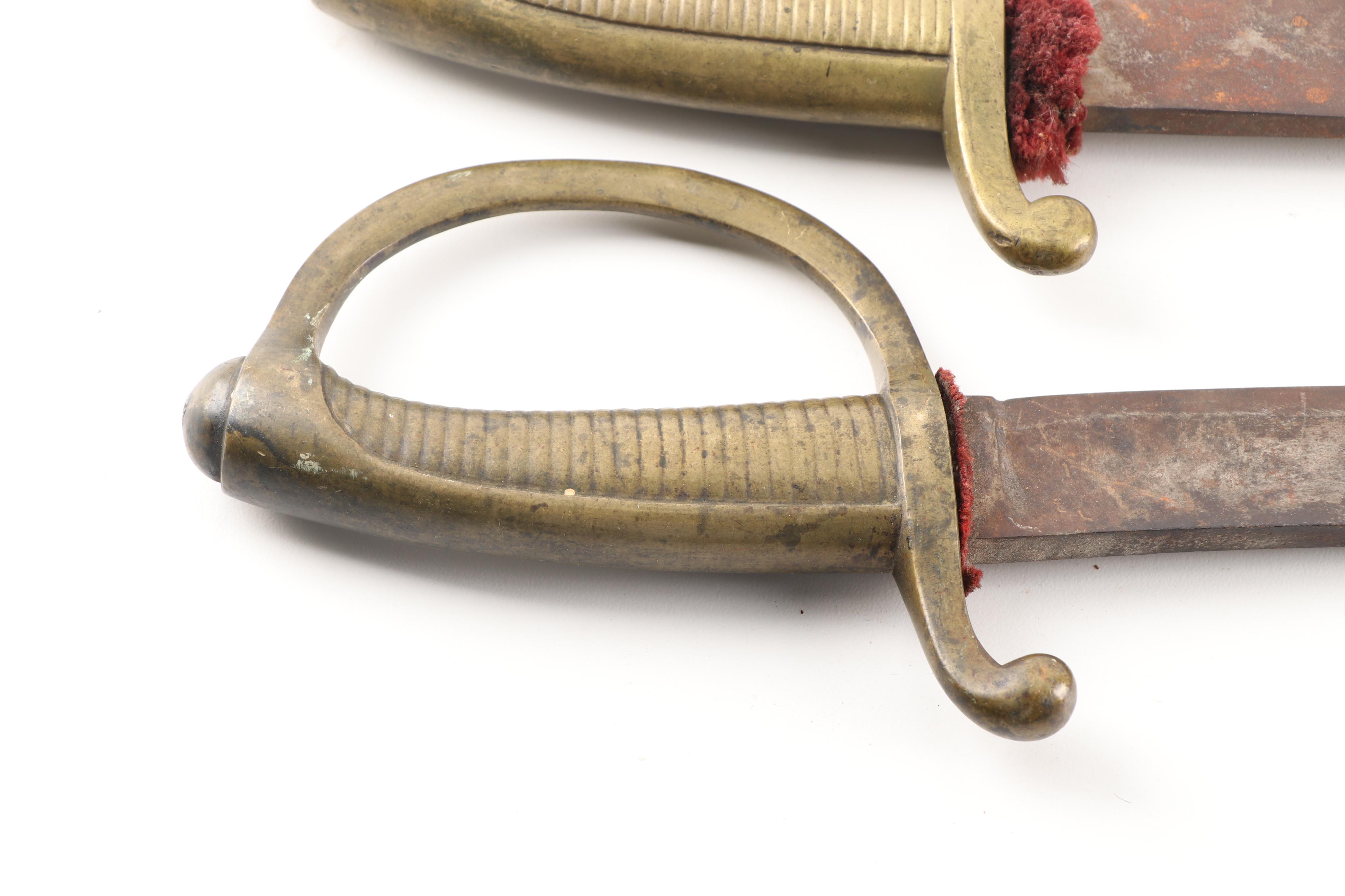 Continental Style Briquet Sabres and Dragon-Hilted Fantasy Sword