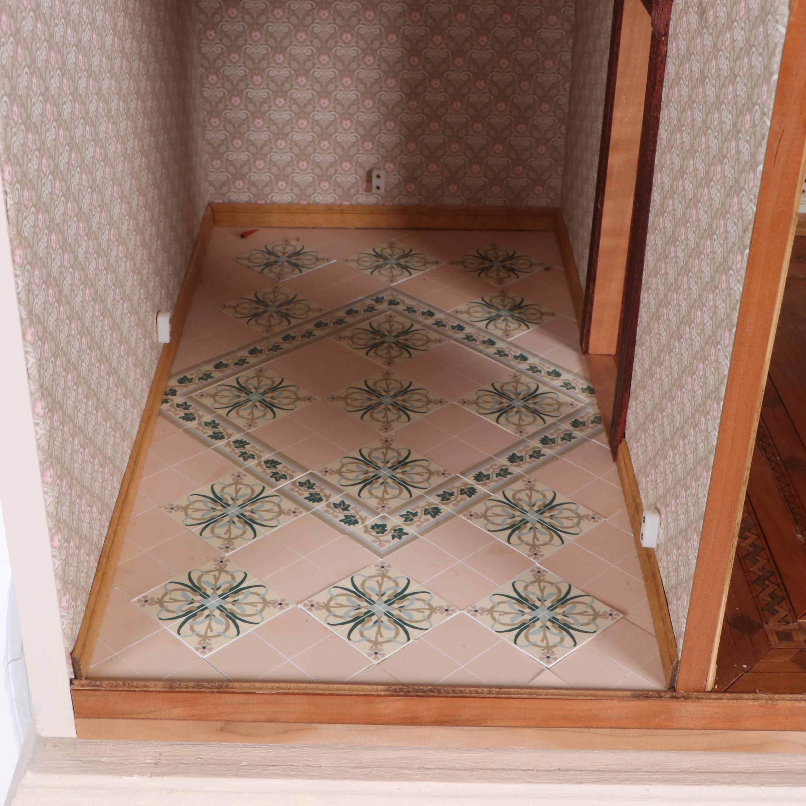 "San Francisco Row" Electrified Dollhouse Miniature