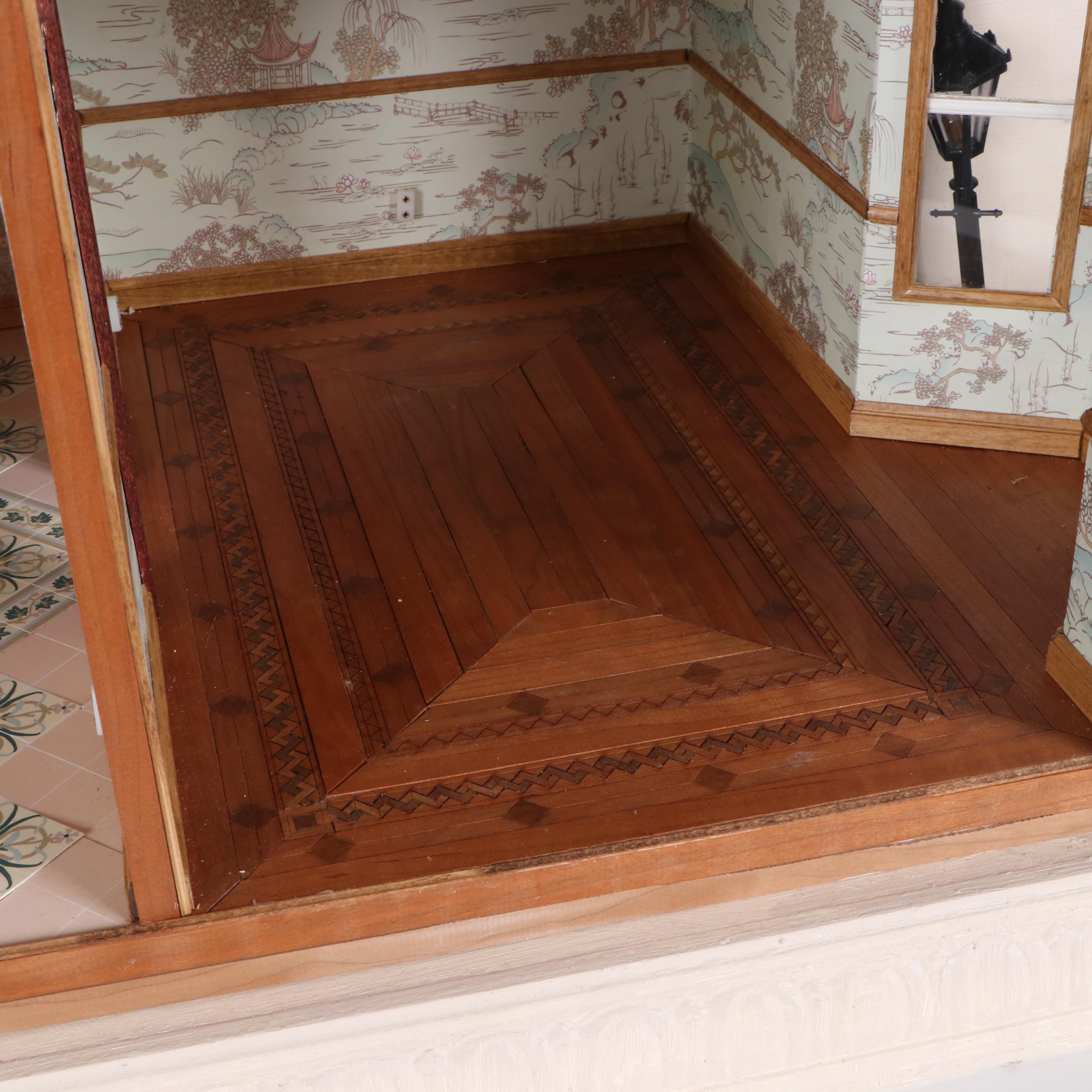 "San Francisco Row" Electrified Dollhouse Miniature